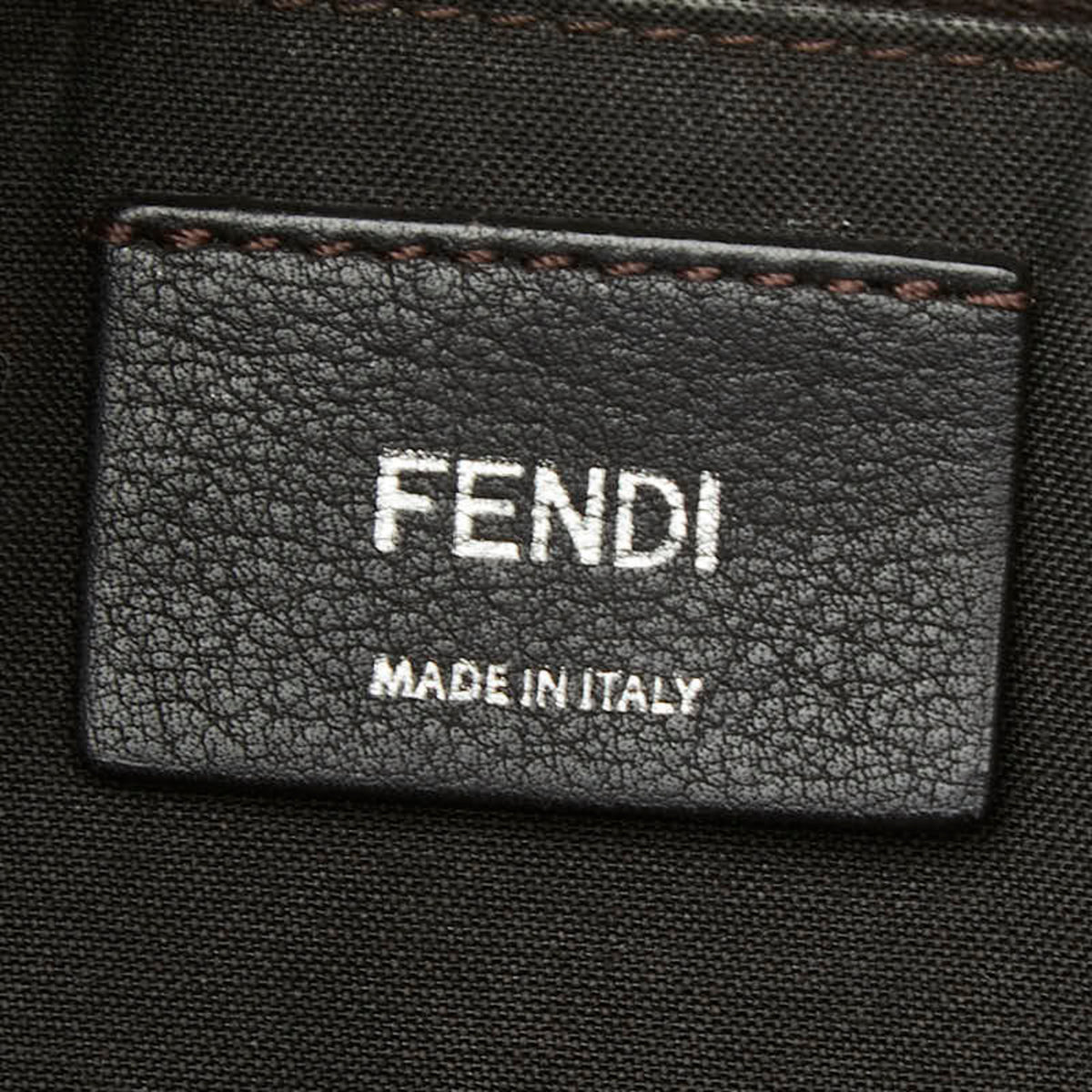 Fendi Pink Leather Handbag Shoulder Bag (Pre-Owned)