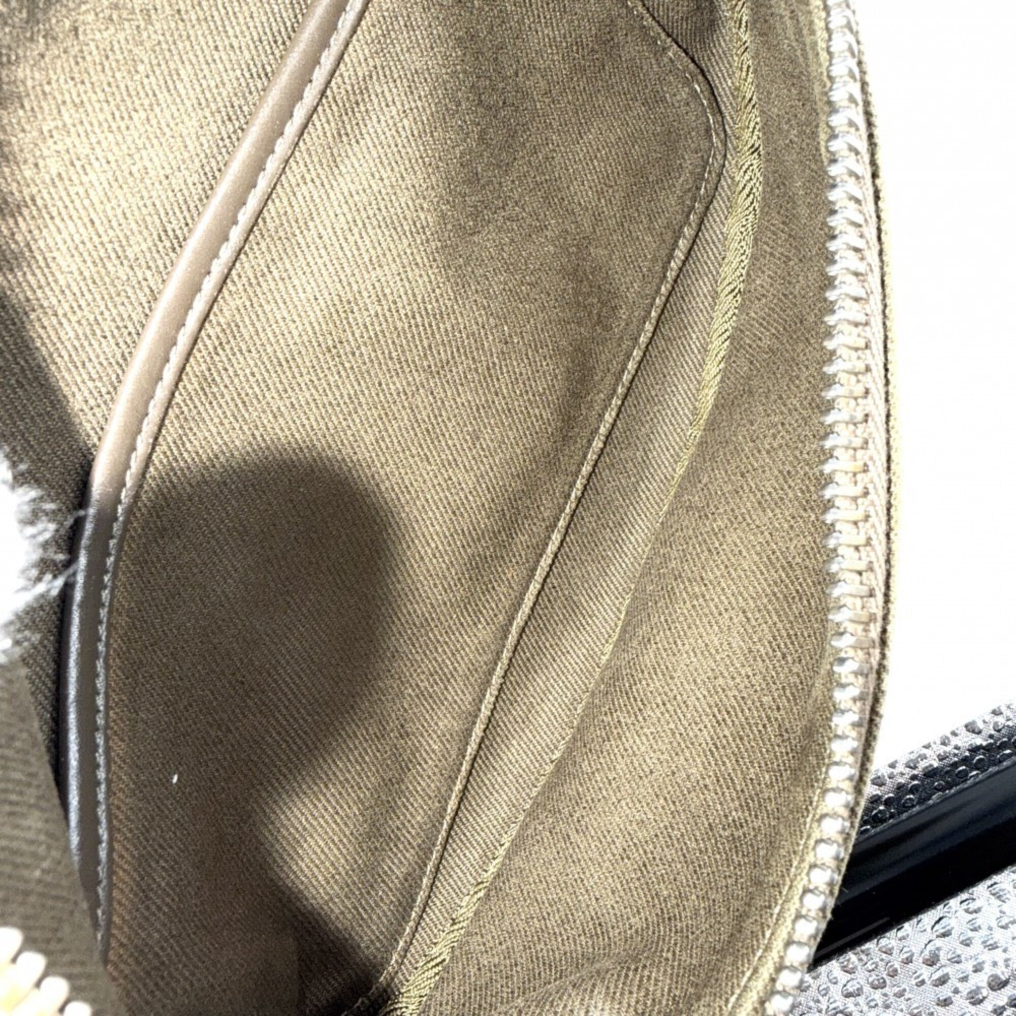 Celine Khaki Canvas Fanny Pack (Pre-Owned)