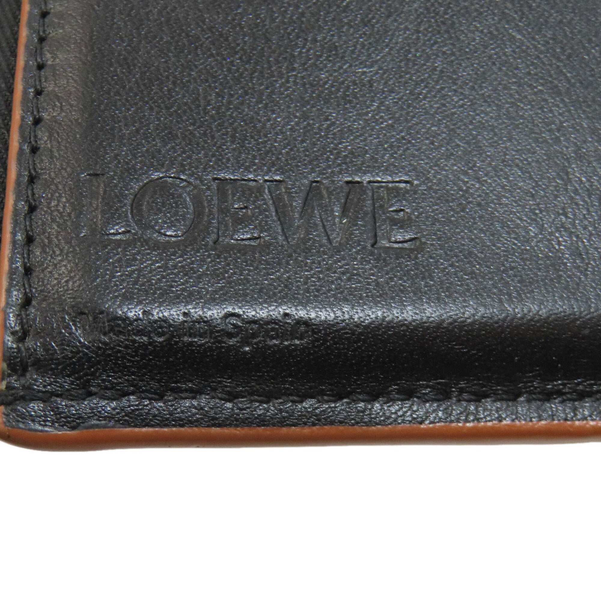 Loewe Black Leather Wallet (Bi-Fold) (Pre-Owned)