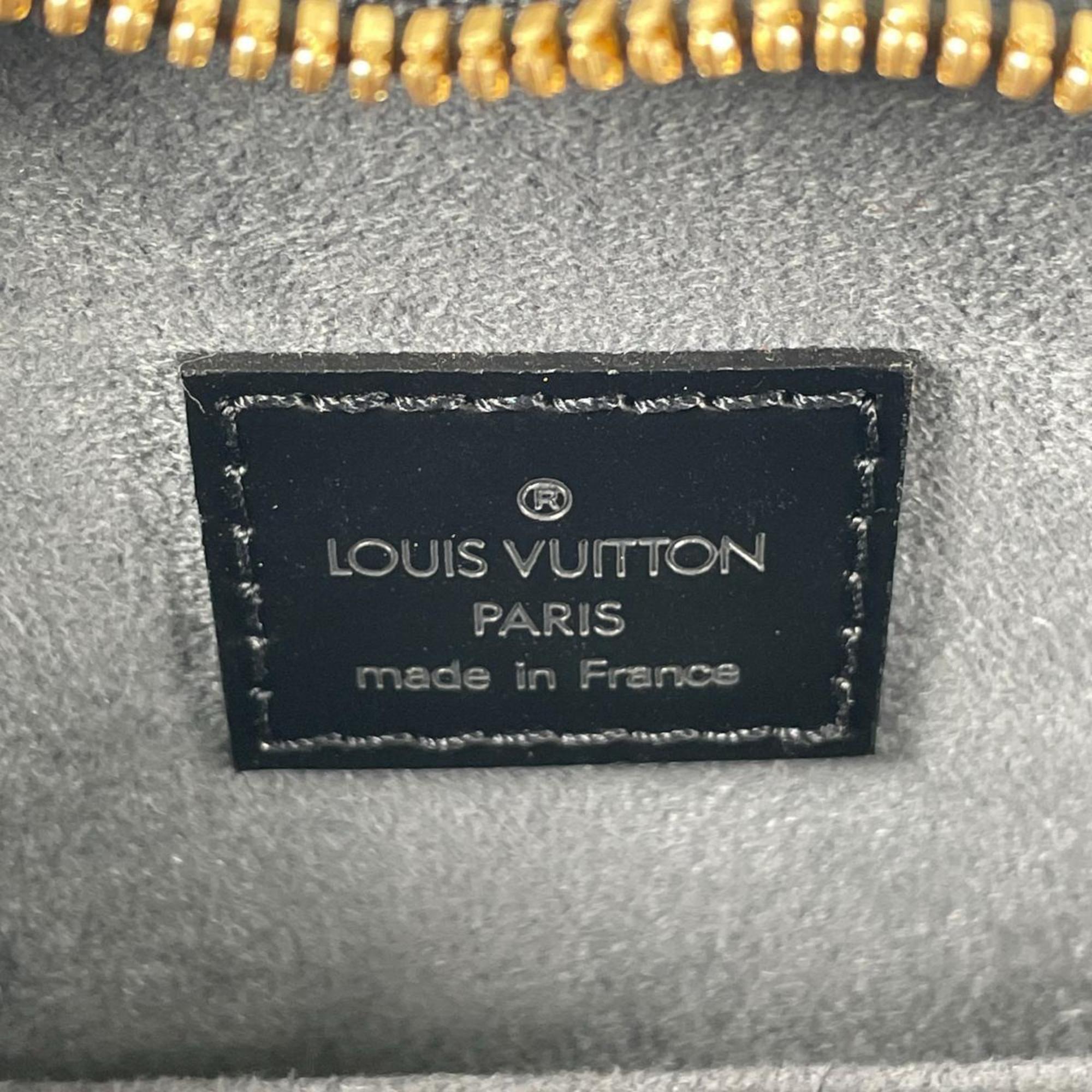 Louis Vuitton Black Noir Epi Leather Handbag (Pre-Owned)