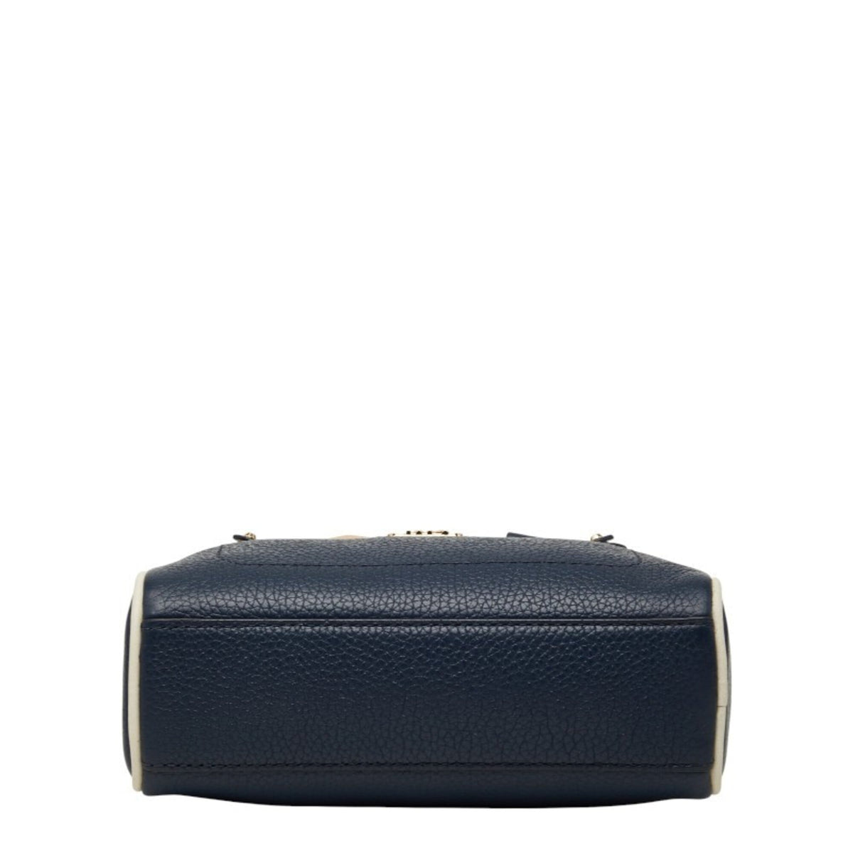 Michael Kors Navy Leather Handbag Shoulder Bag (Pre-Owned)