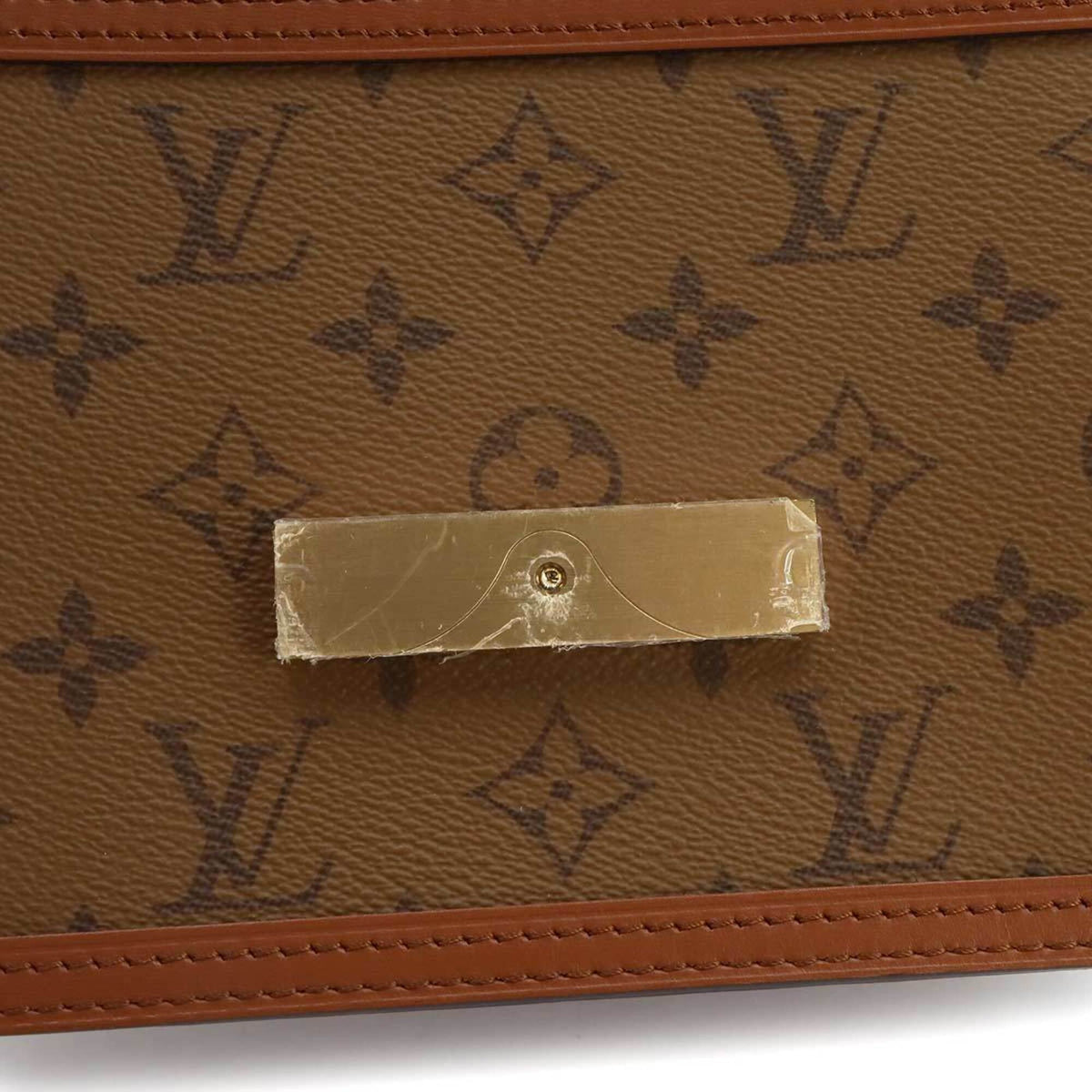 Louis Vuitton Brown Monogram Reverse Monogram Reverse Monogram Canvas Handbag Shoulder Bag (Pre-Owned)