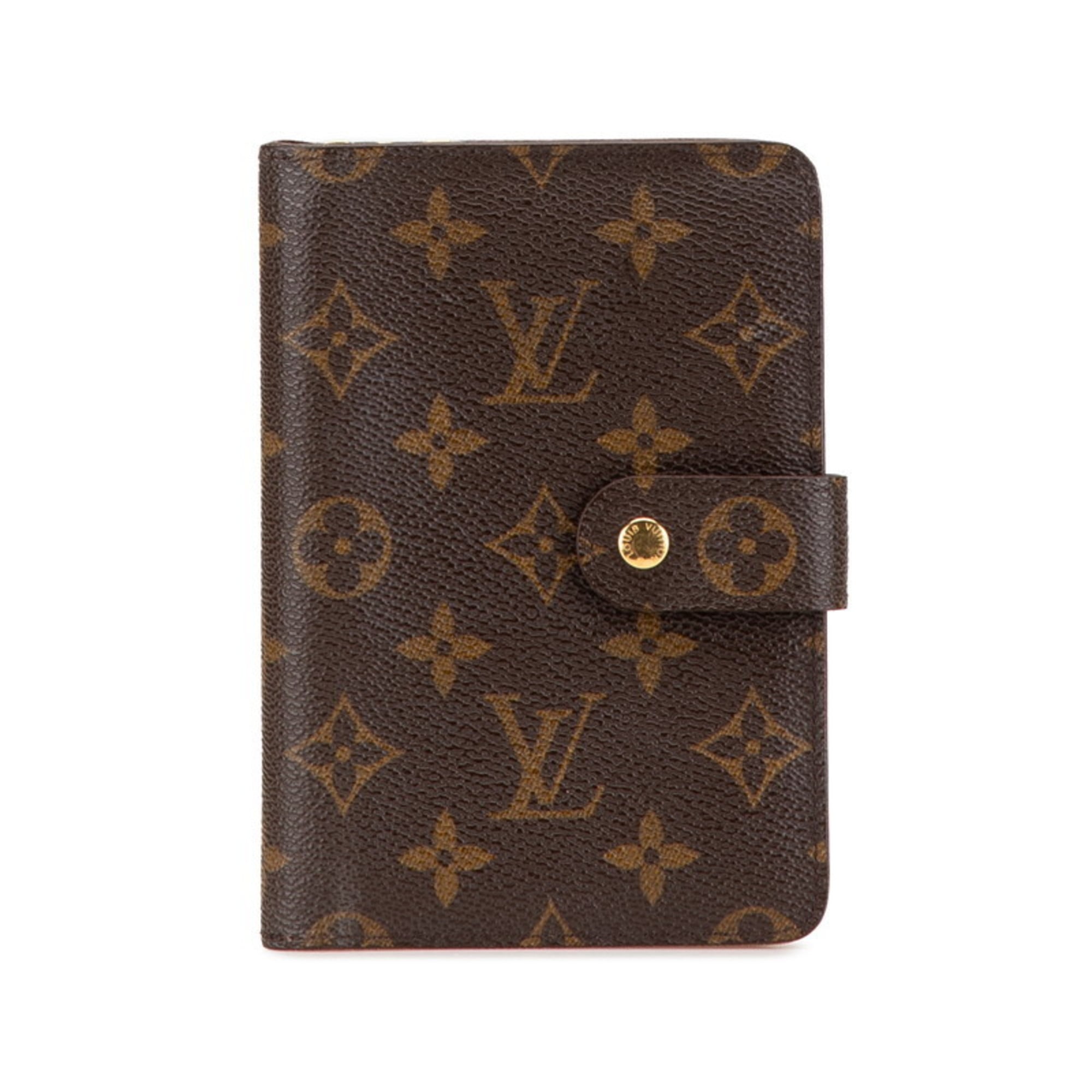 Louis Vuitton Brown Pvc Leather Wallet (Bi-Fold) (Pre-Owned)