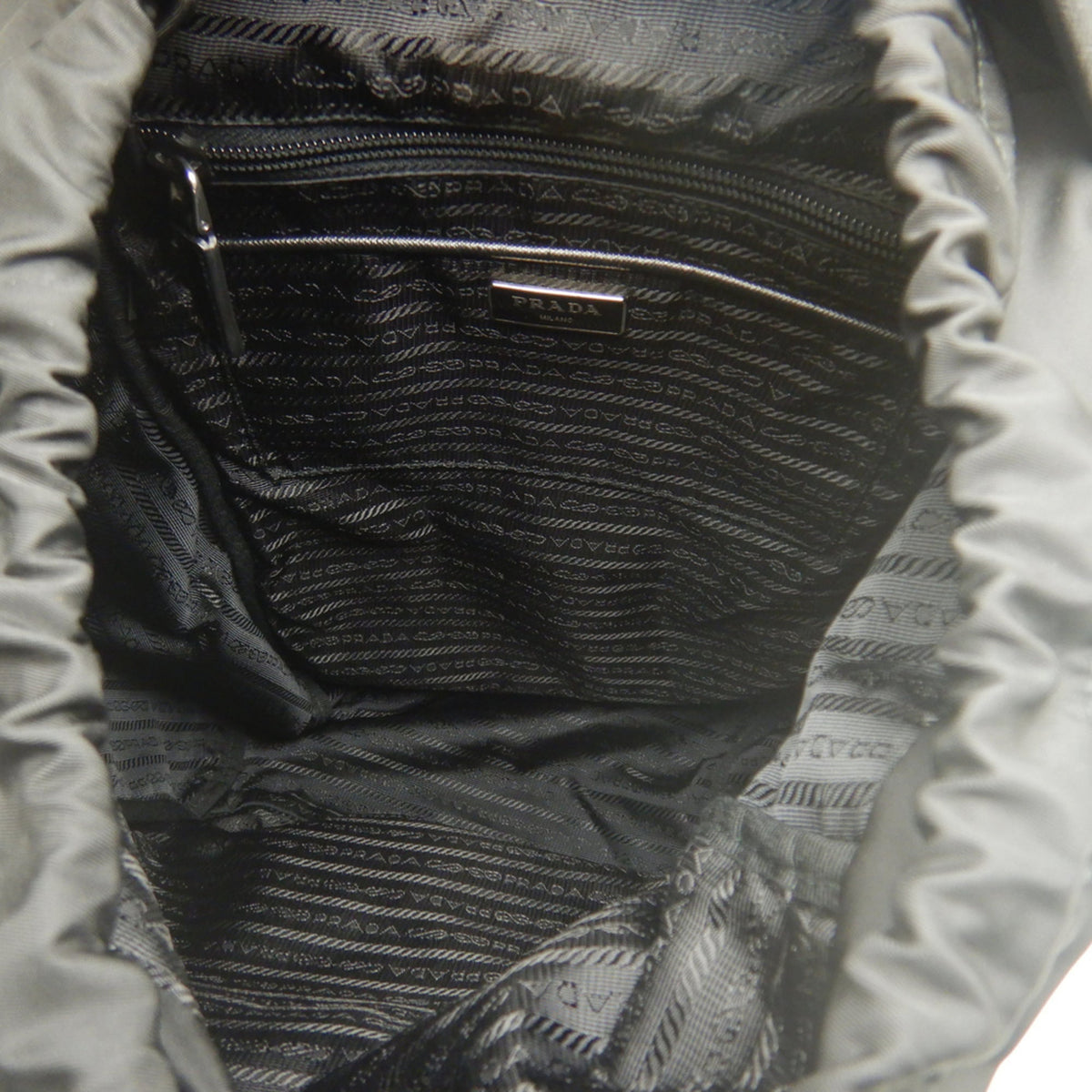 Prada Nero Nylon Backpack (Pre-Owned)
