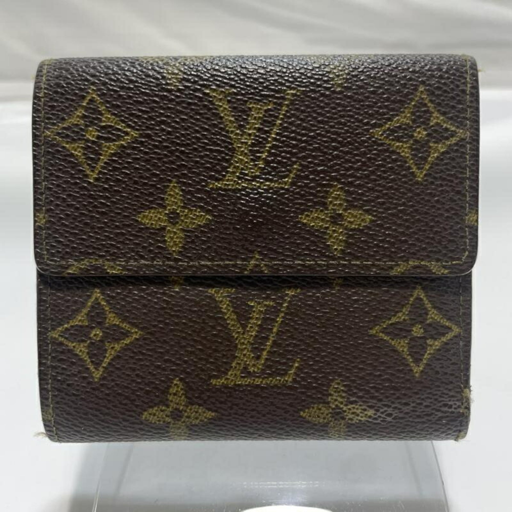 Louis Vuitton Monogram Brown Monogram Wallet (Tri-Fold) (Pre-Owned)