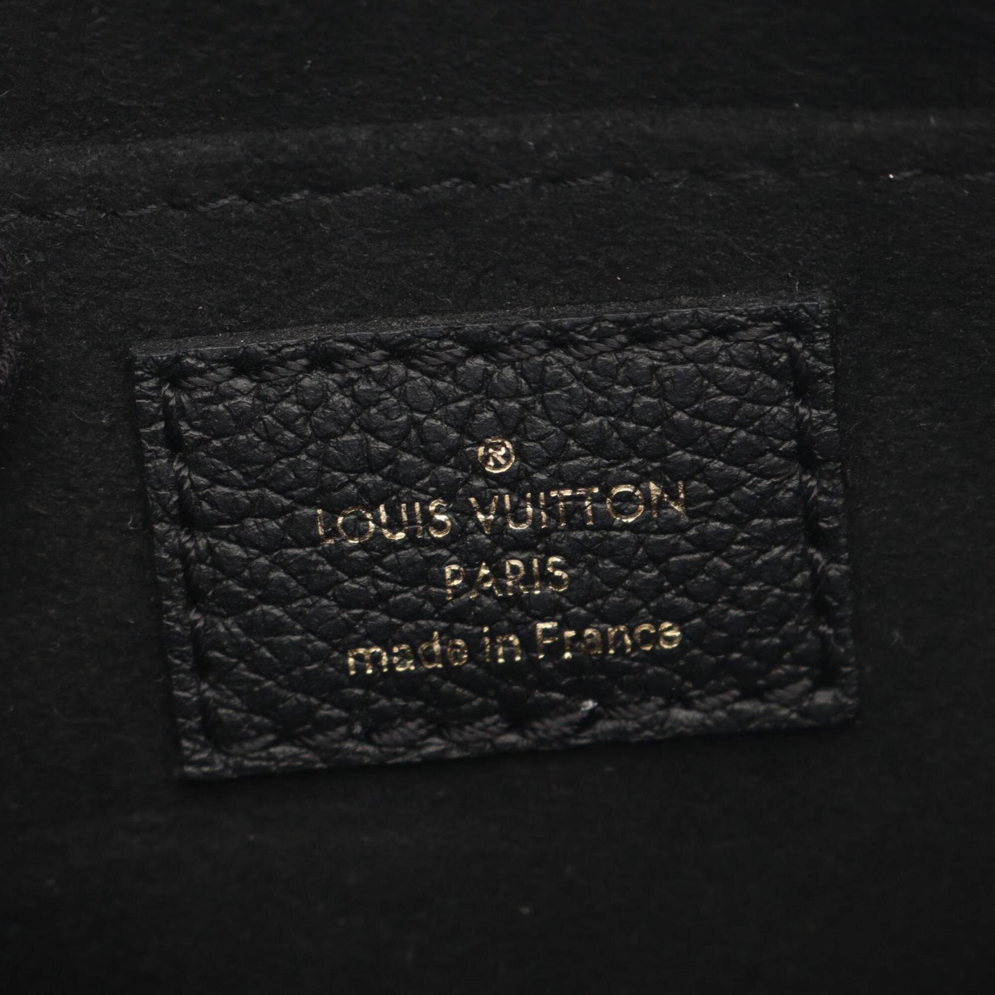 Louis Vuitton Black Noir Monogram Empreinte Handbag (Pre-Owned)