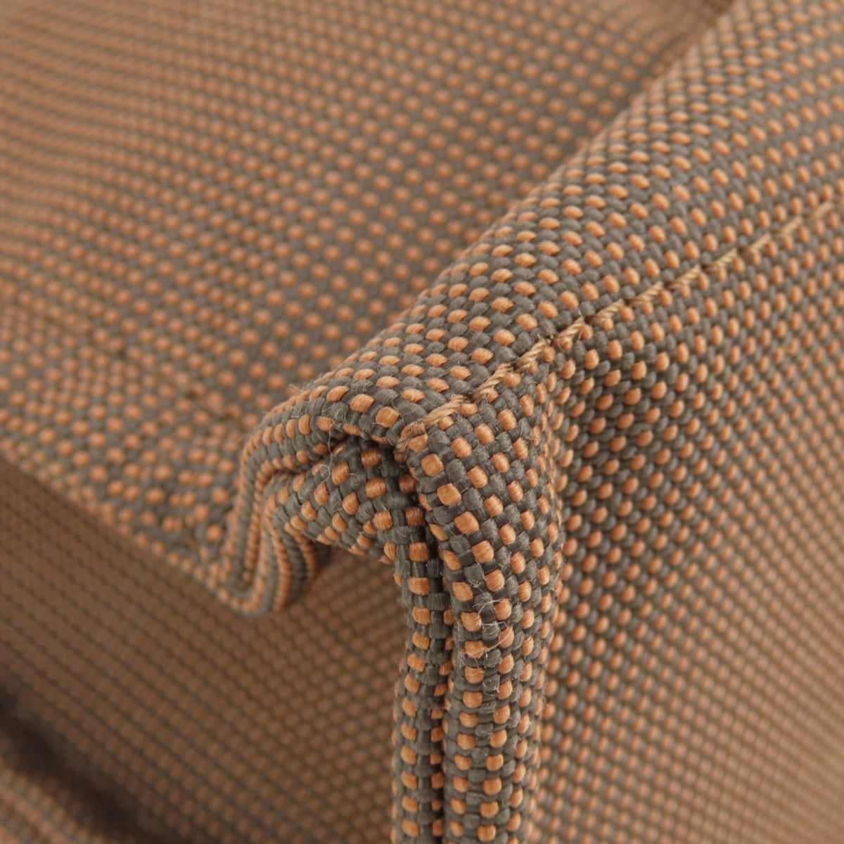 Hermes Brown Polyester Tote Bag (Pre-Owned)