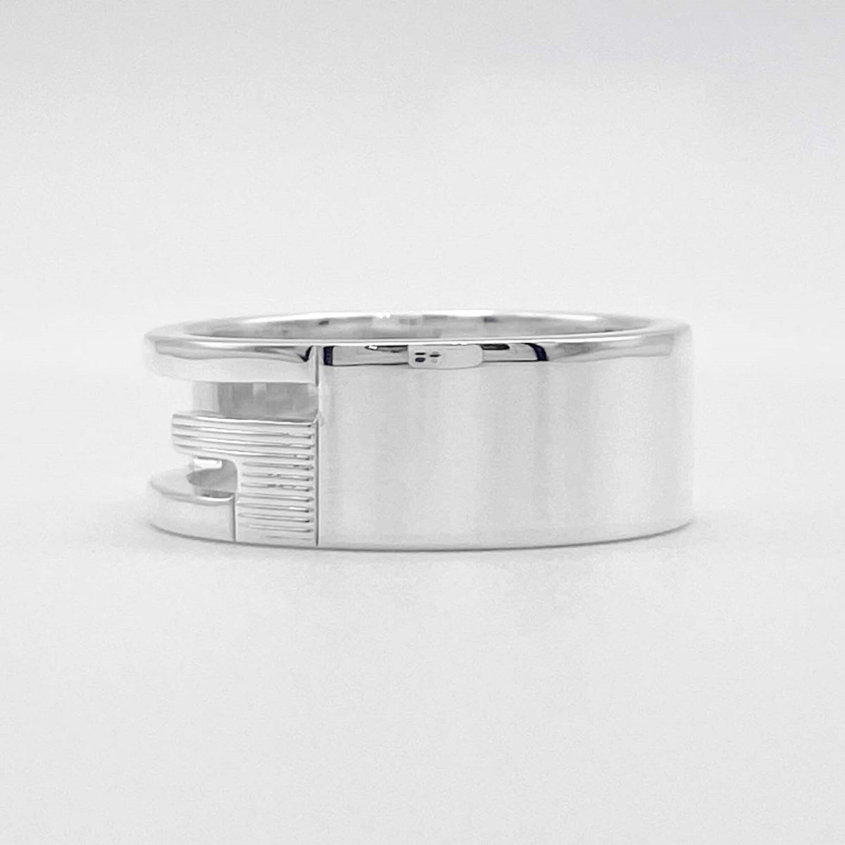 Gucci Silver Silver 925 Band Ring (Pre-Owned)
