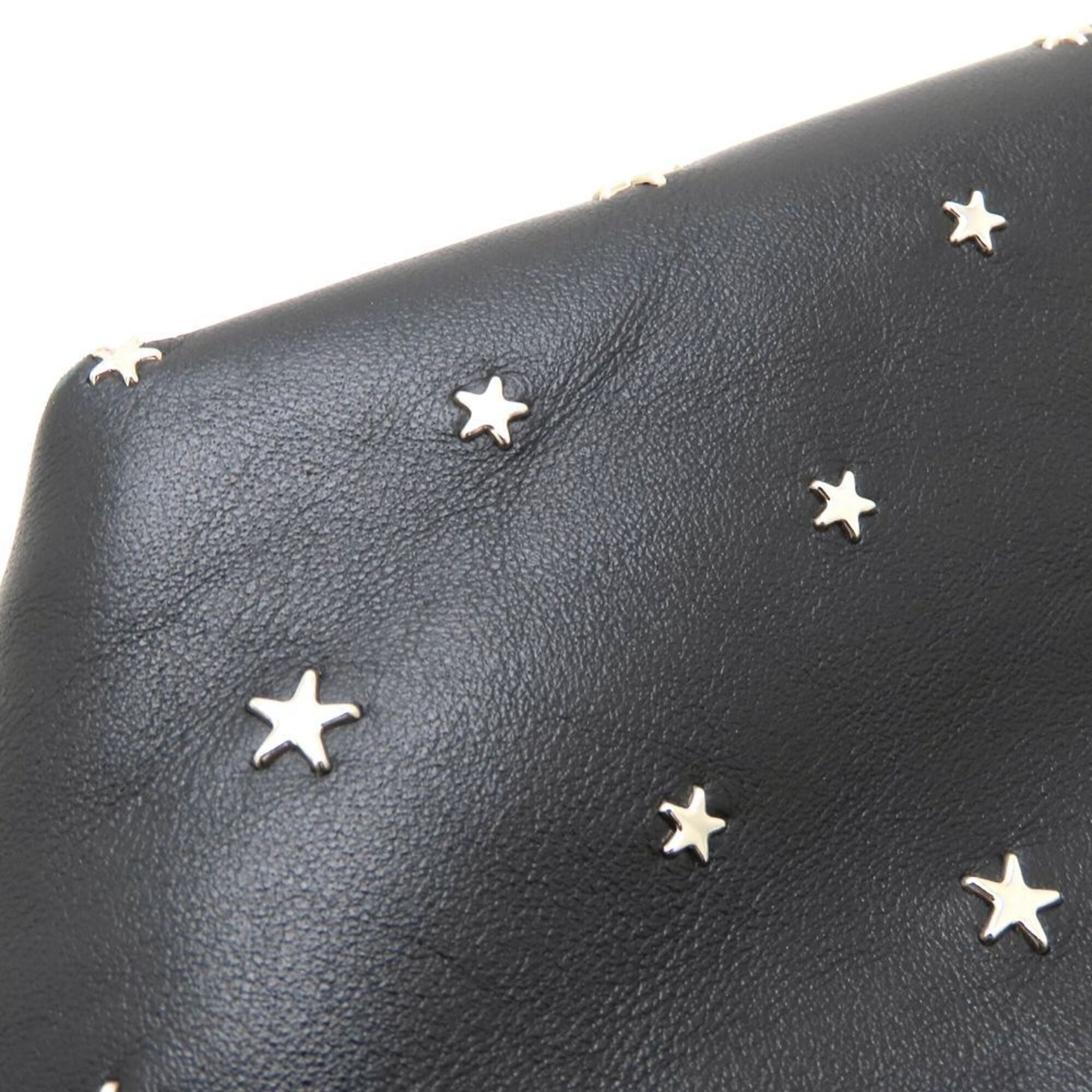 Jimmy Choo Black Leather Handbag (Pre-Owned)
