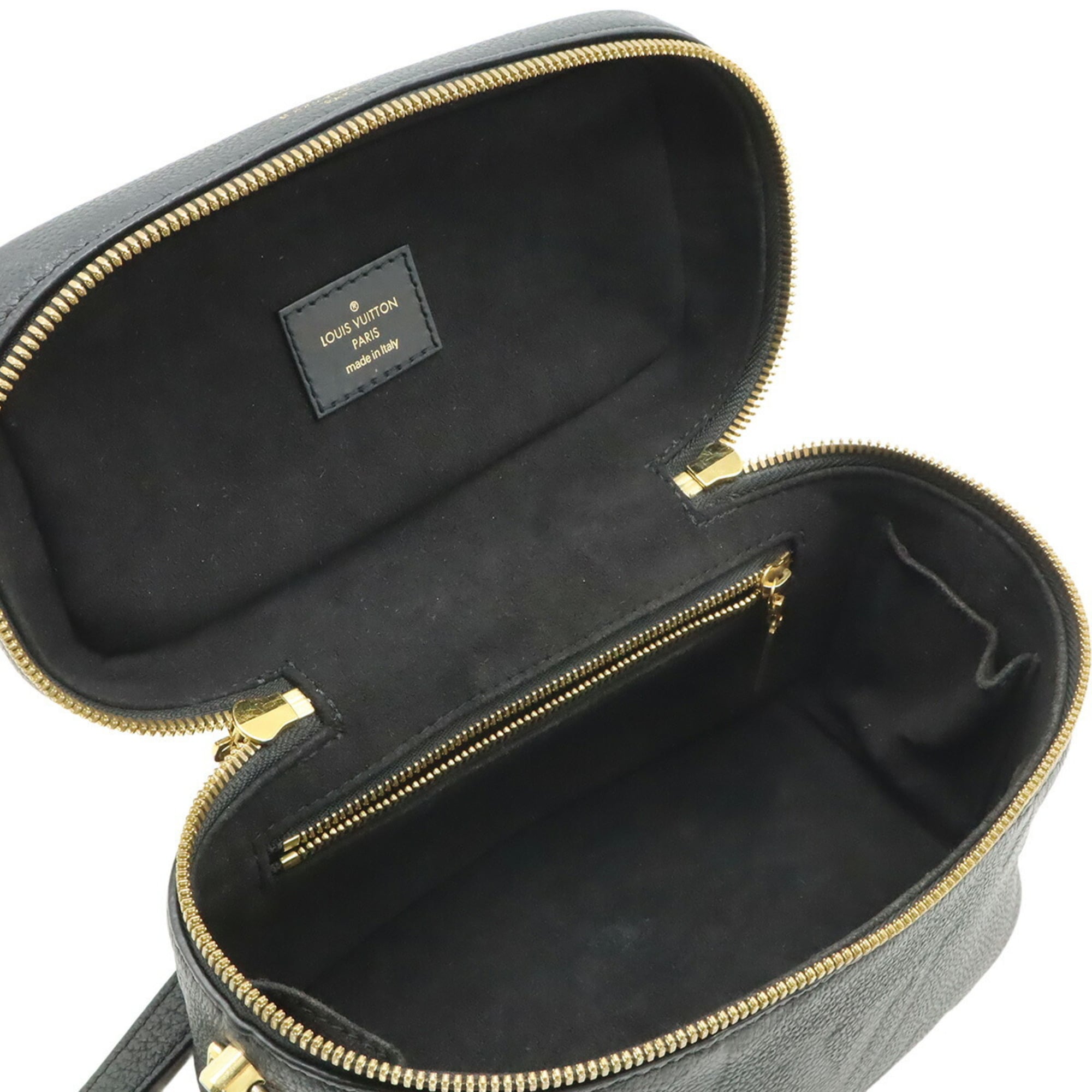 Louis Vuitton Noir Monogram Empreinte Leather Handbag Shoulder Bag (Pre-Owned)