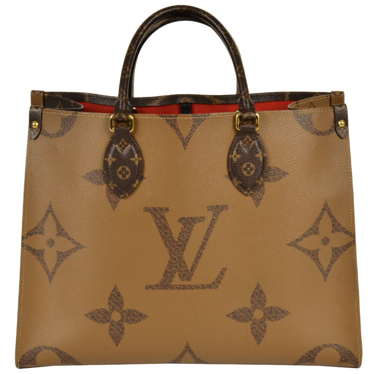 Louis Vuitton Brown Monogram Tote Bag (Pre-Owned)