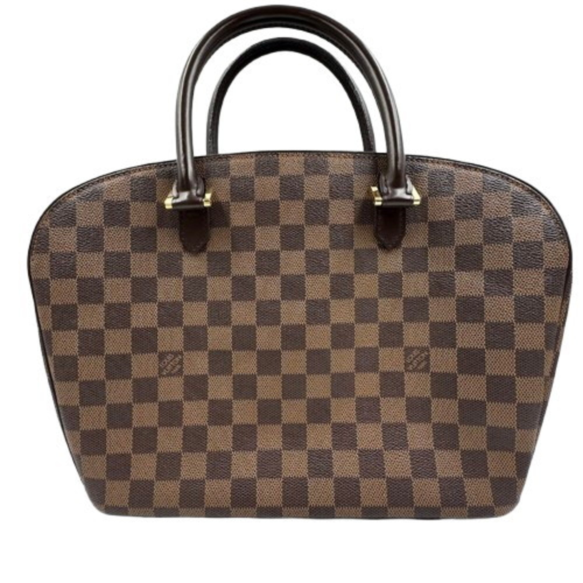 Louis Vuitton Damier Brown Pvc Handbag (Pre-Owned)