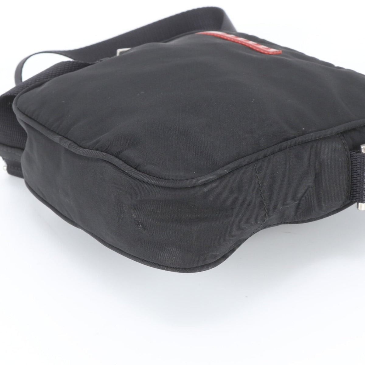 Pradasports Black Messenger Bag Shoulder Bag (Pre-Owned)