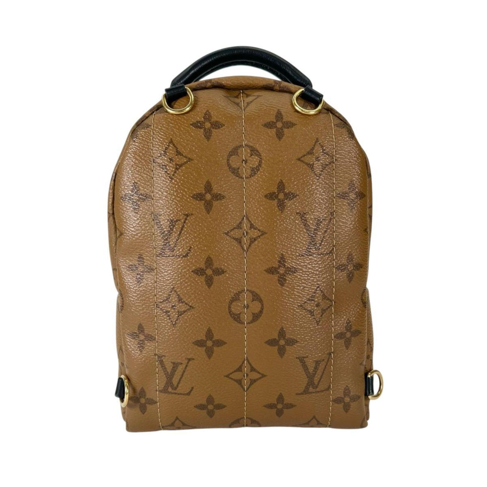 Louis Vuitton Brown Leather Backpack (Pre-Owned)
