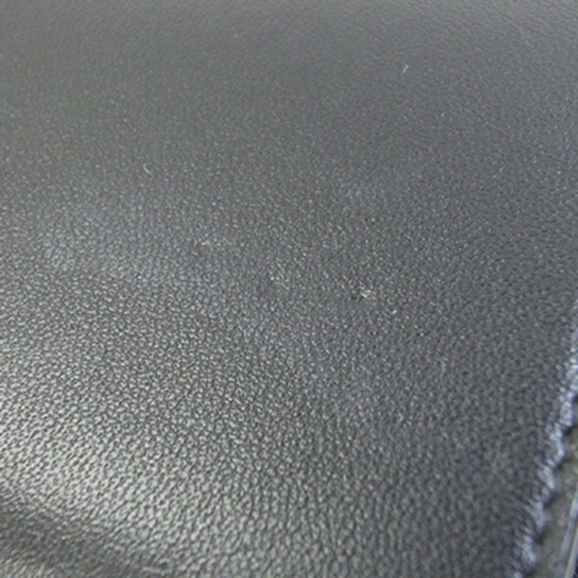 Celine Black Leather Wallet (Tri-Fold) (Pre-Owned)