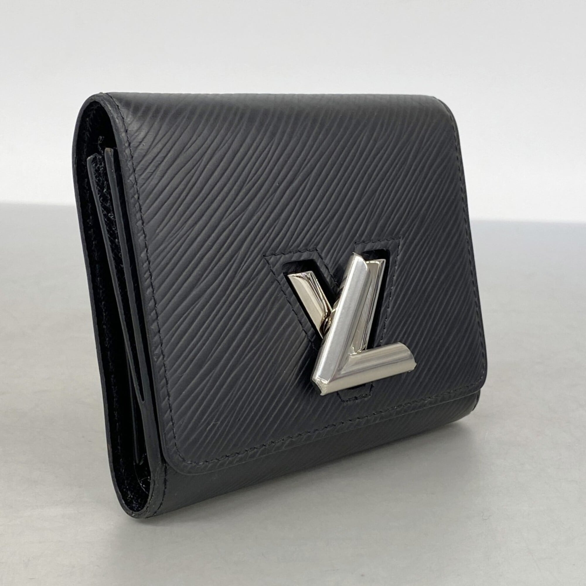 Louis Vuitton Noir Wallet (Tri-Fold) (Pre-Owned)