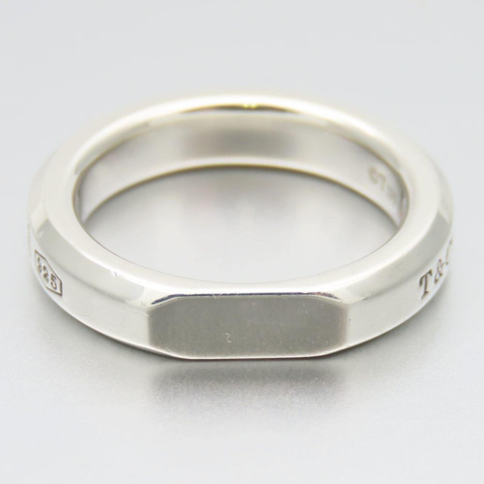 Tiffany Silver Silver 925 Band Ring (Pre-Owned)