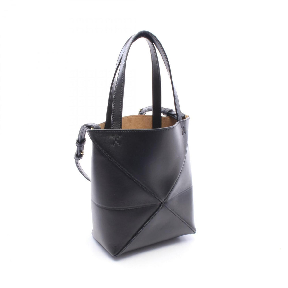 Loewe Black Leather Handbag (Pre-Owned)