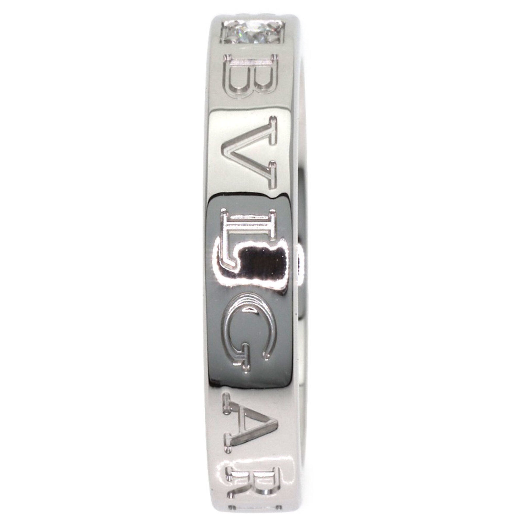Bvlgari White Gold (18K) Band Ring (Pre-Owned)