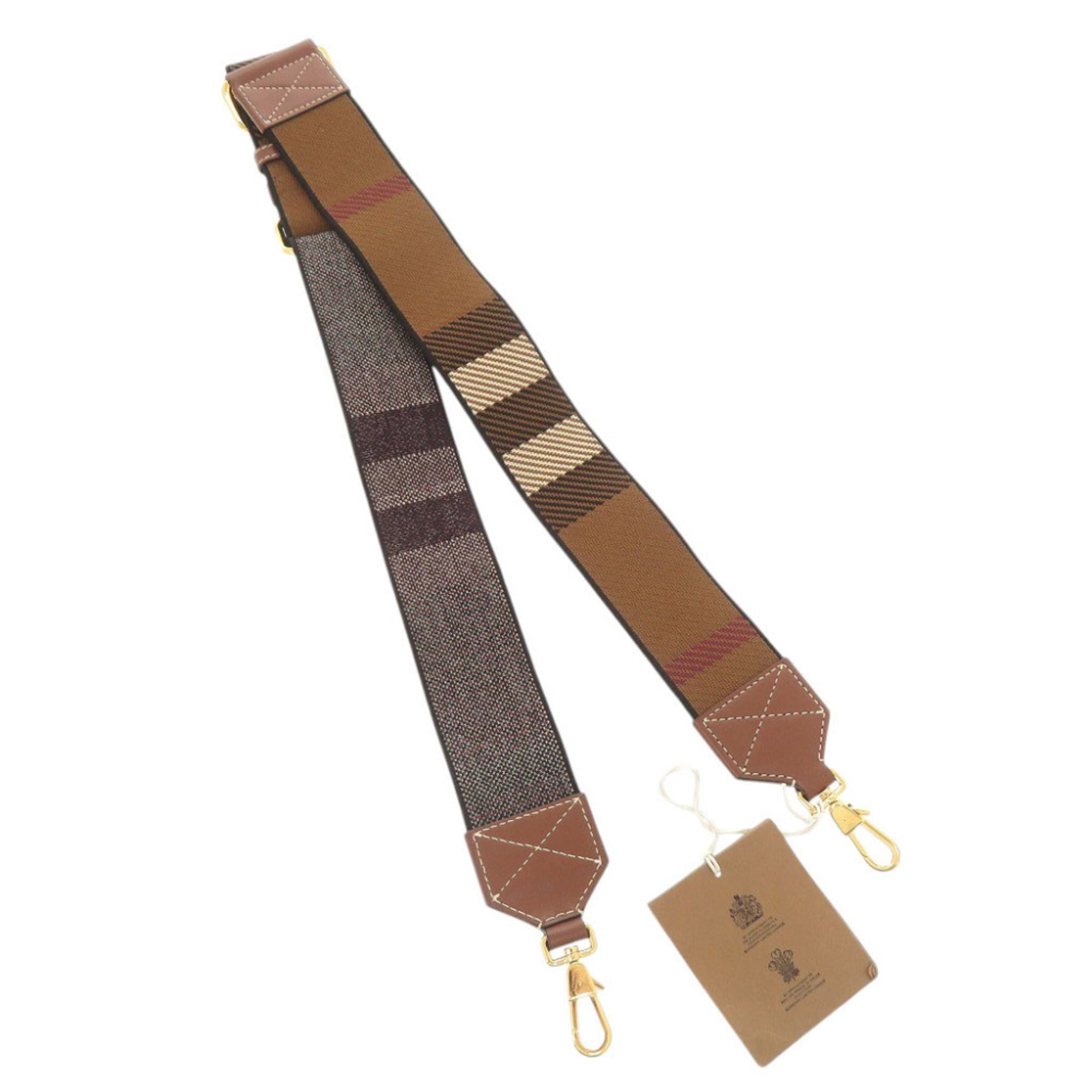Burberry Brown Canvas Leather (Pre-Owned)