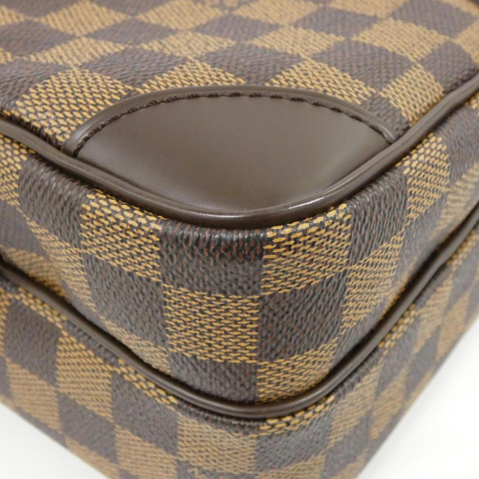 Louis Vuitton Ebene Coated Canvas Shoulder Bag (Pre-Owned)