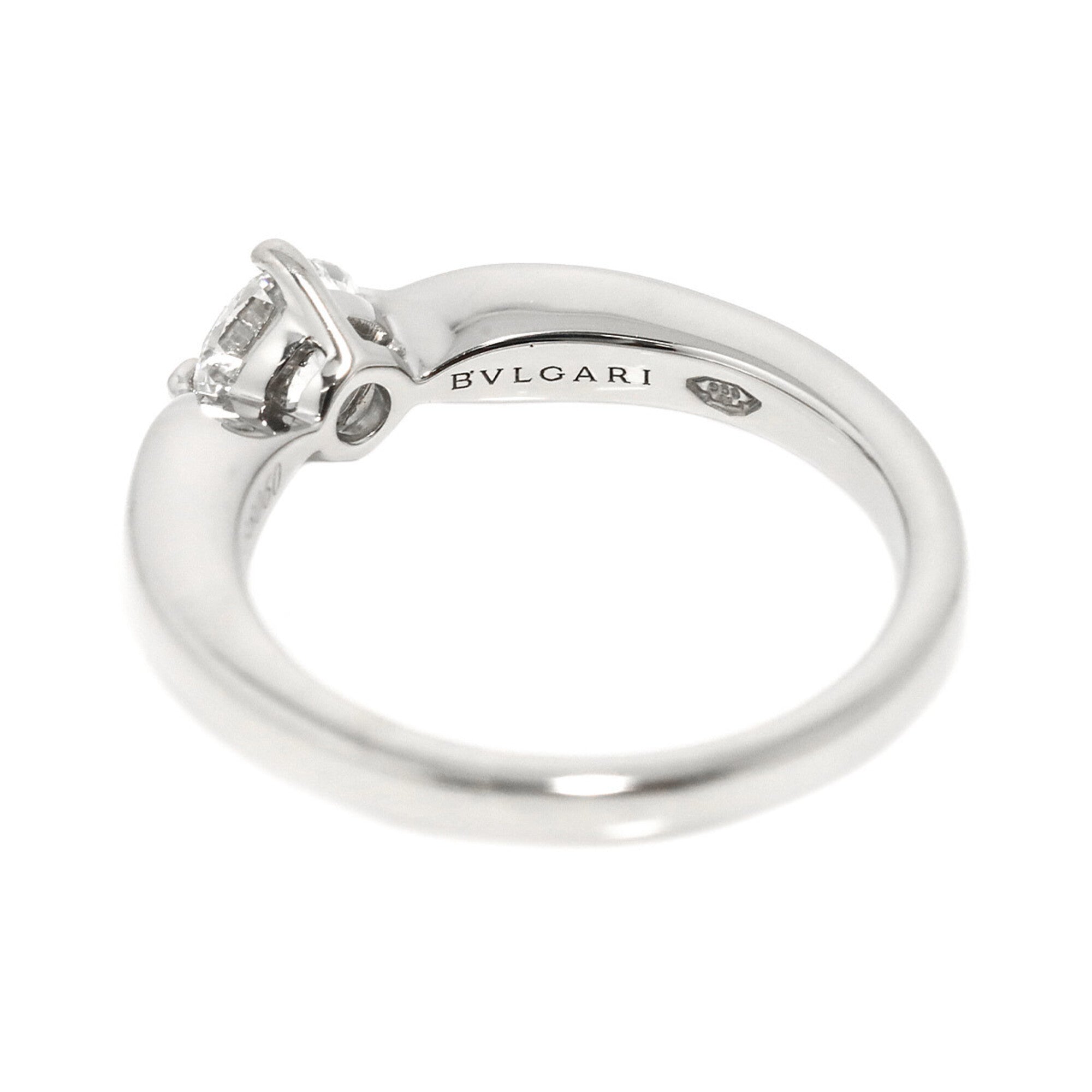 Bvlgari Platinum 950 Band Ring (Pre-Owned)