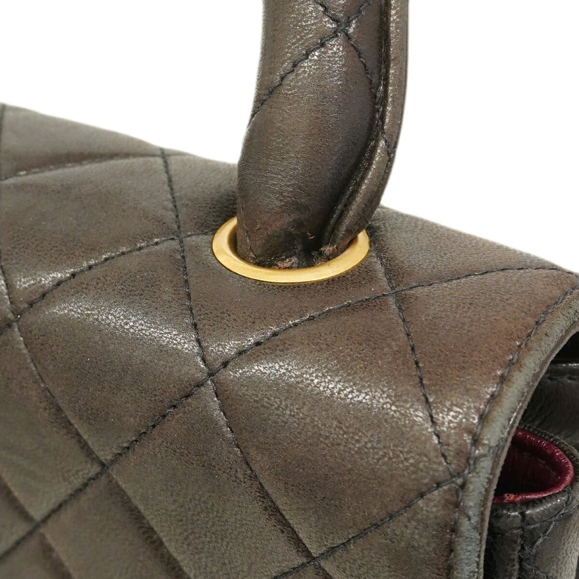 Chanel Black Leather Handbag (Pre-Owned)