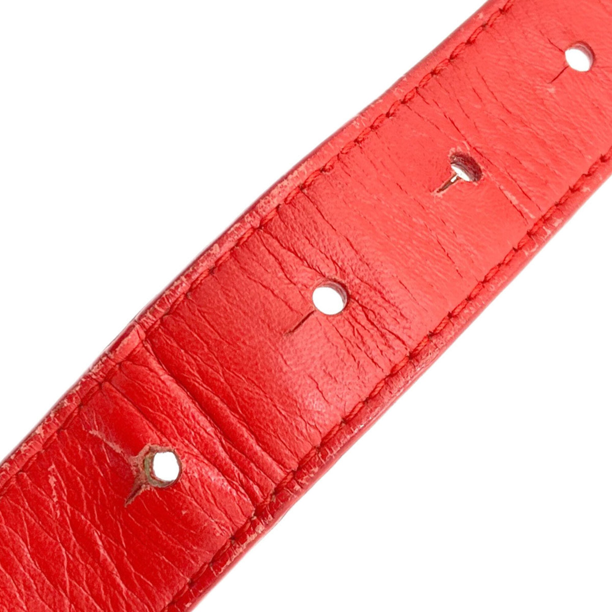 Balenciaga Red Color Leather Handbag (Pre-Owned)