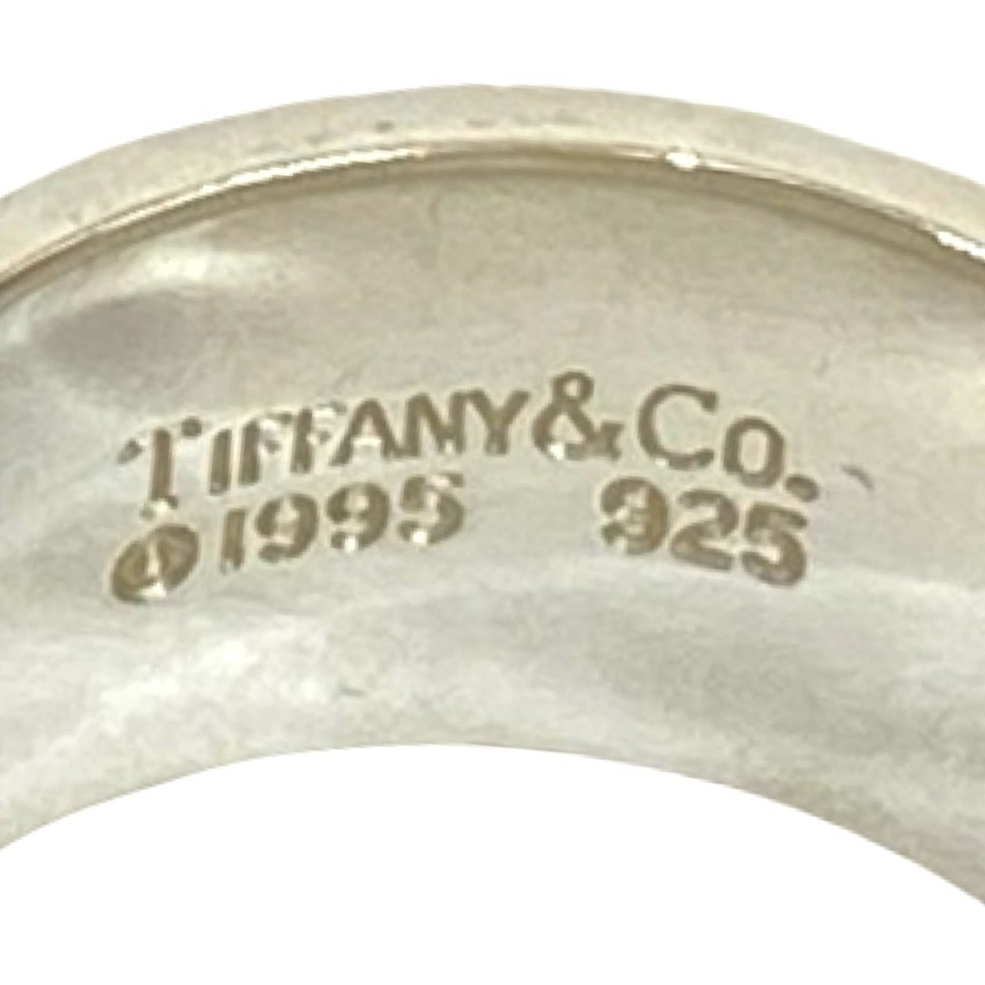 Tiffany Silver Silver 925 Band Ring (Pre-Owned)