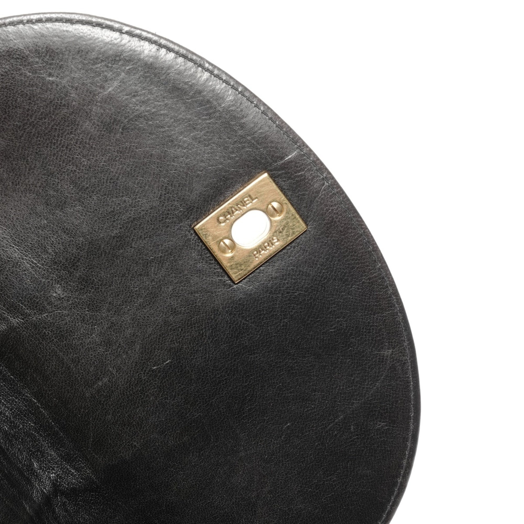 Chanel Matelasse Black Backpack (Pre-Owned)
