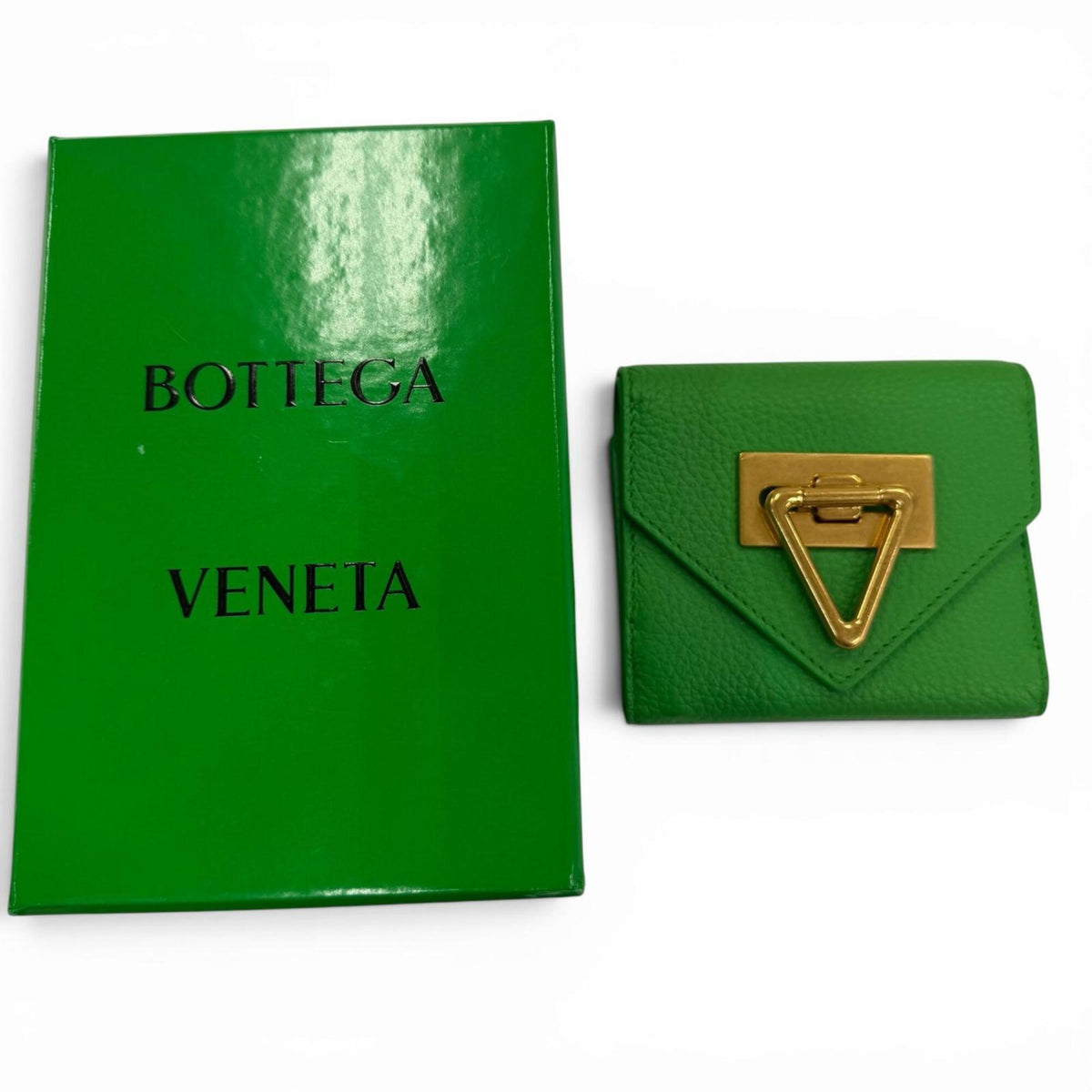 Bottega Veneta Leather Wallet (Tri-Fold) (Pre-Owned)