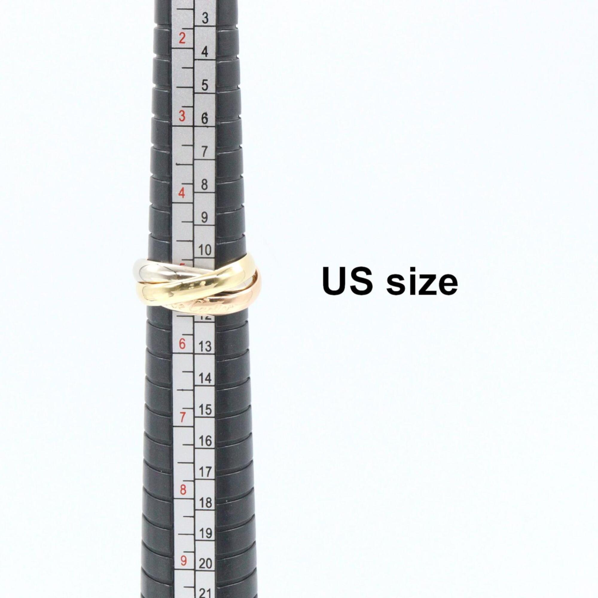 Cartier Gold Silver Yellow Gold (18K) Pink Gold (18K) White Gold (18K) Band Ring (Pre-Owned)