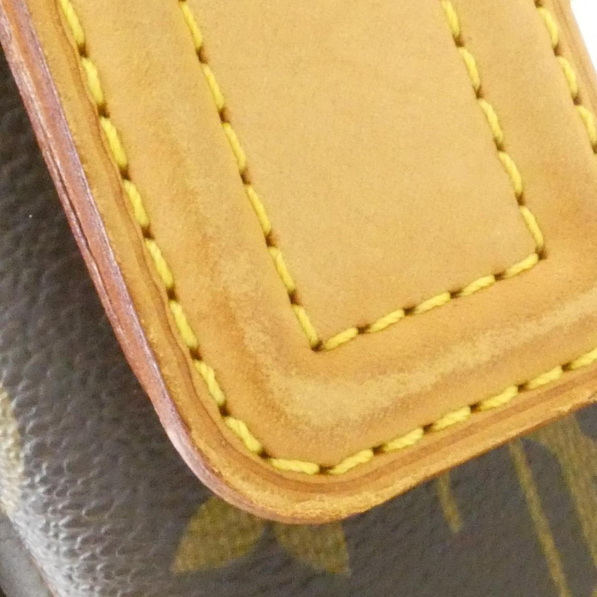 Louis Vuitton Brown Coated Canvas Shoulder Bag (Pre-Owned)