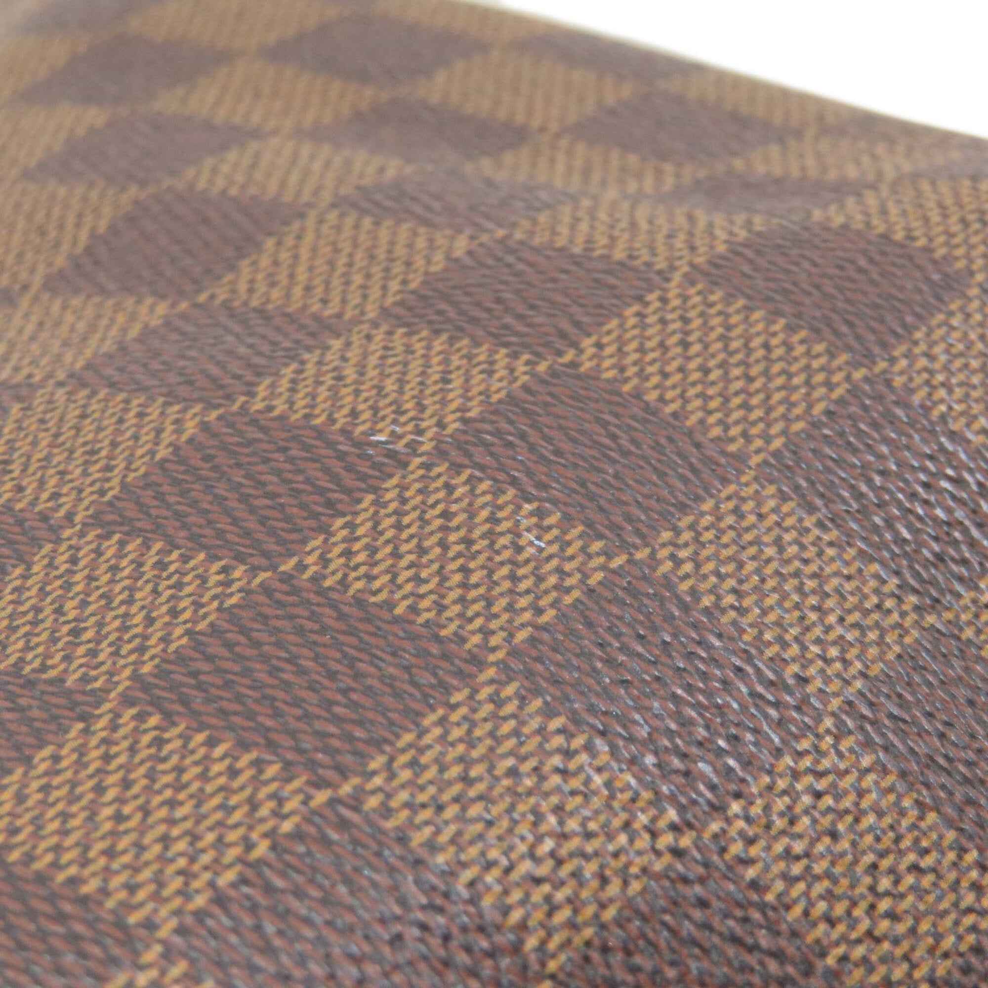 Louis Vuitton Damier Canvas Ebene Damier Canvas Tote Bag (Pre-Owned)