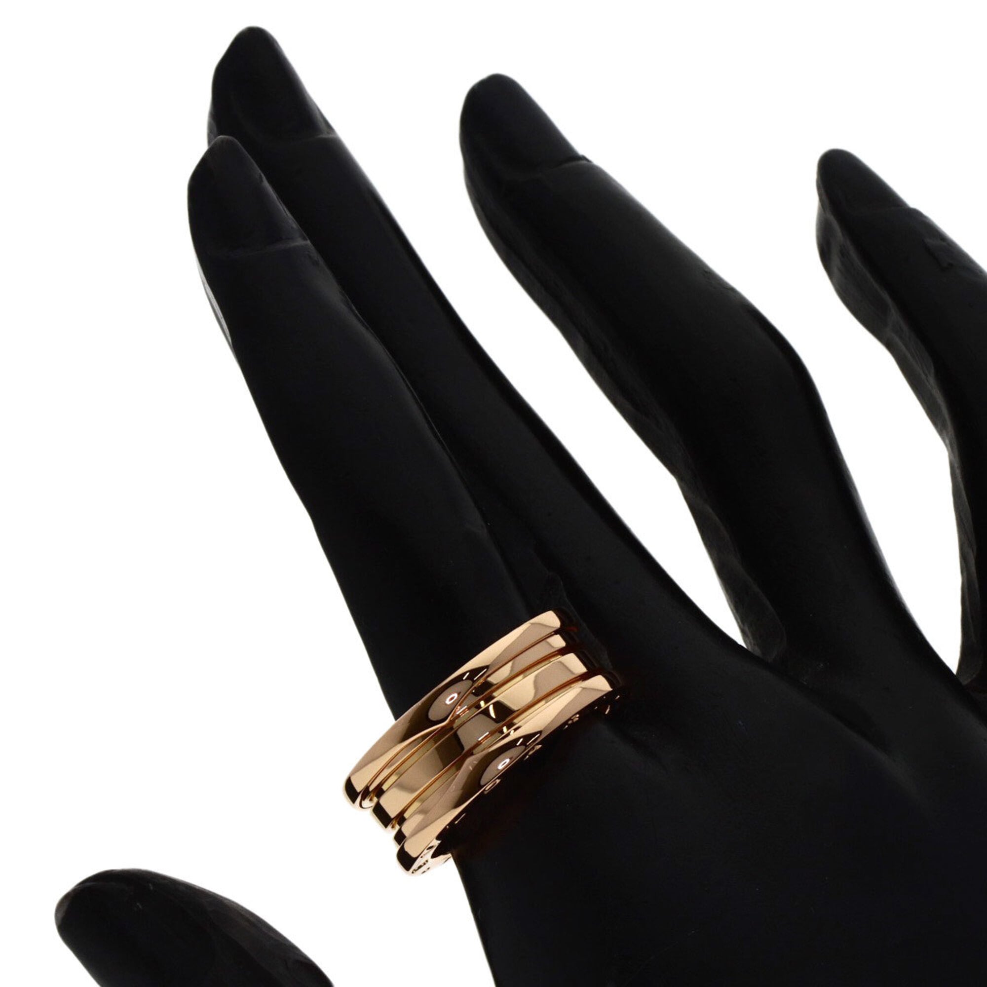 Bvlgari Pink Gold Pink Gold (18K) Band Ring (Pre-Owned)