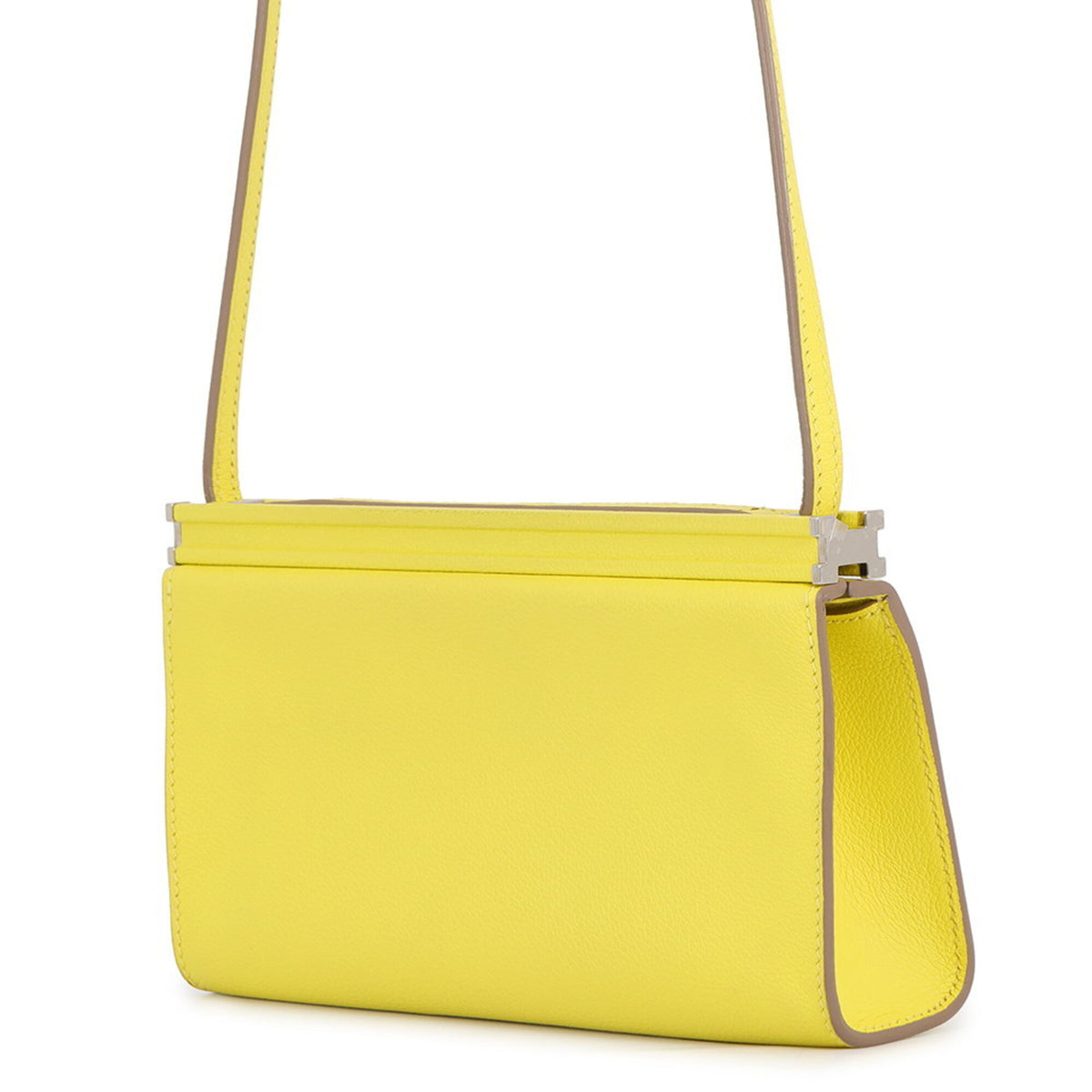 Hermes Lime Handbag Shoulder Bag (Pre-Owned)