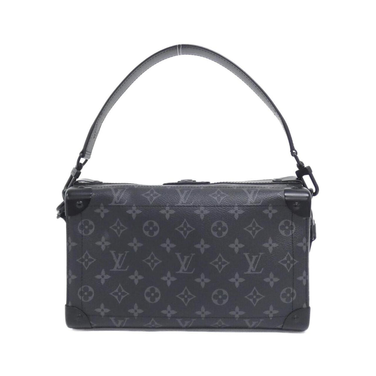 Louis Vuitton Black Coated Canvas Shoulder Bag (Pre-Owned)