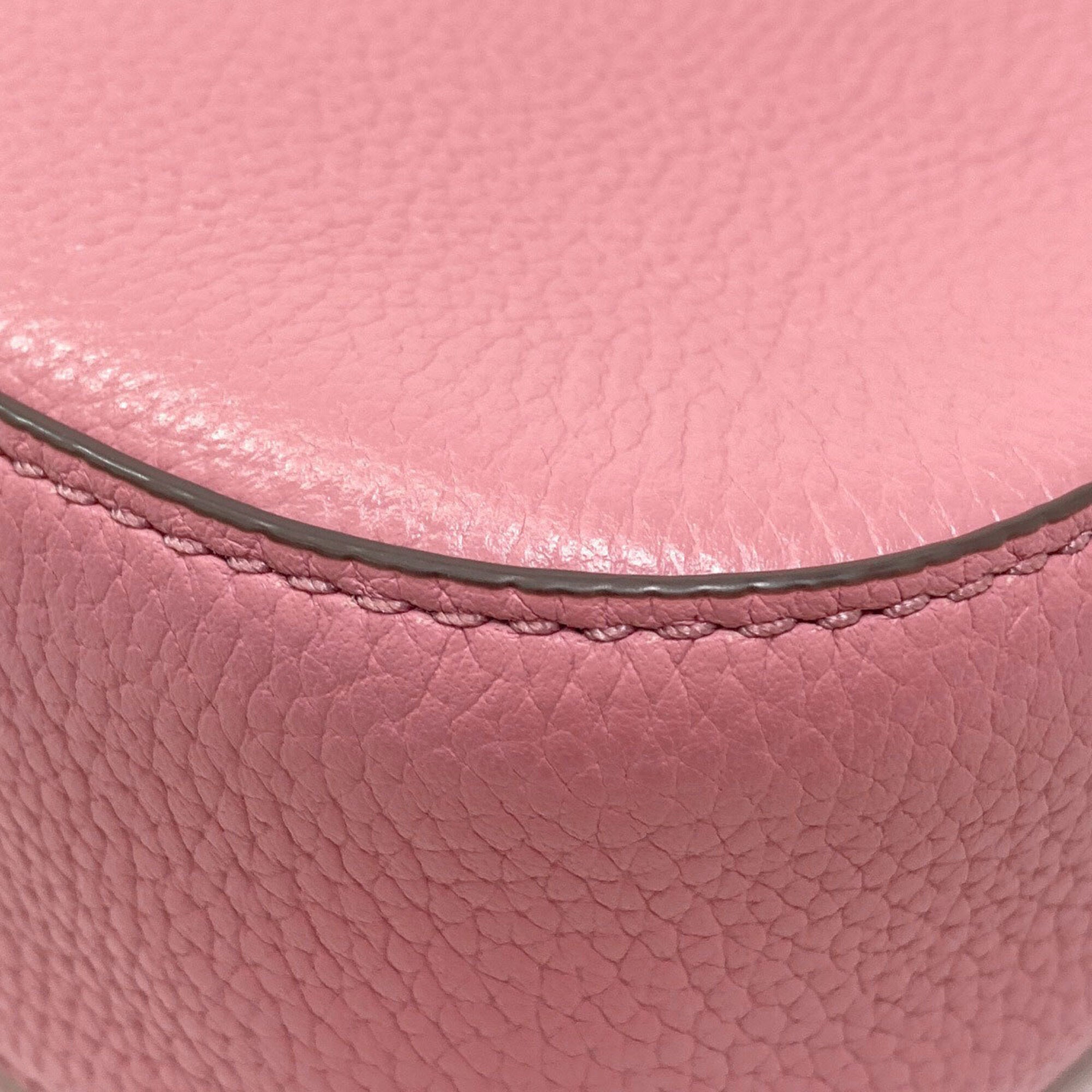 Tory Burch Pink Leather Shoulder Bag (Pre-Owned)