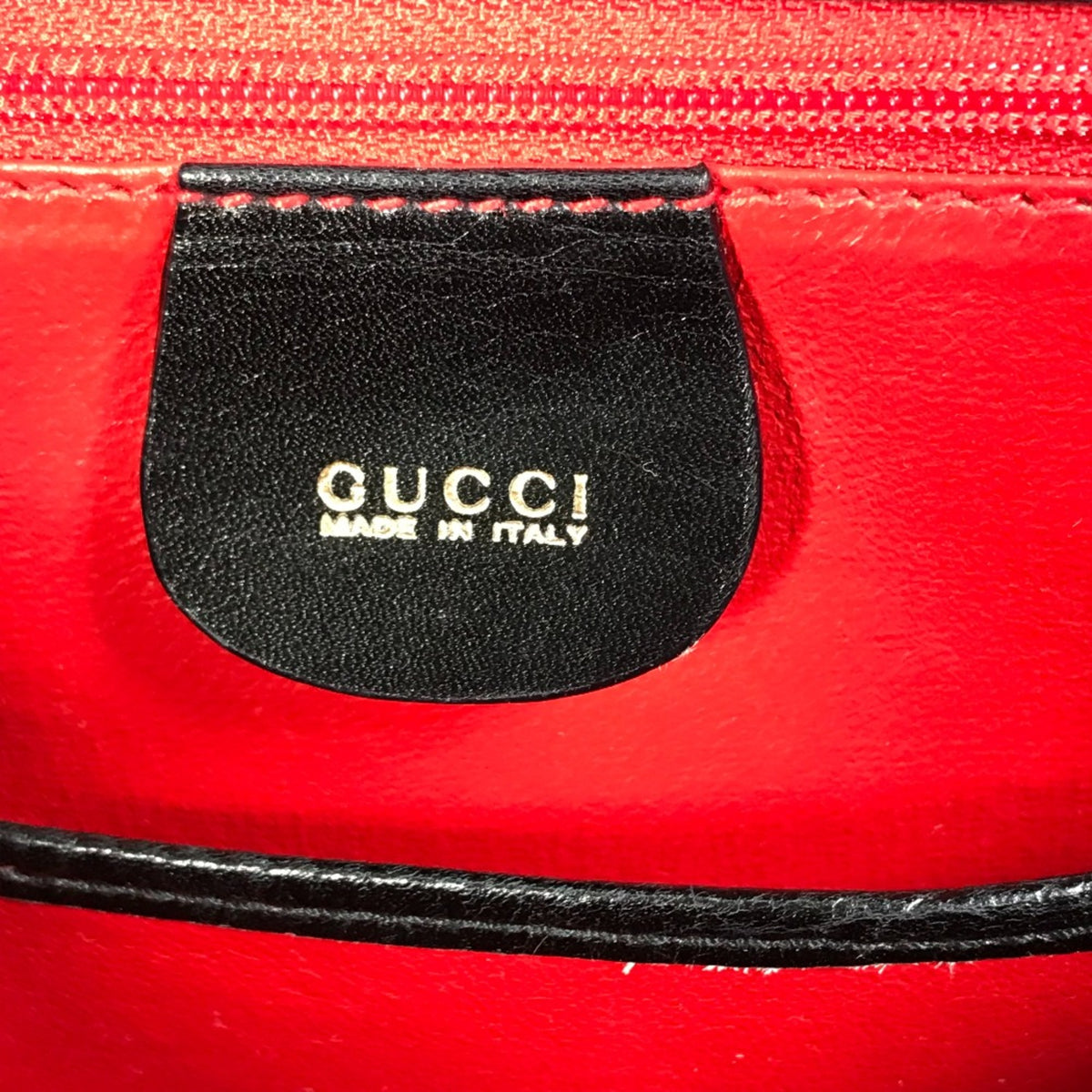 Gucci Black Leather Handbag (Pre-Owned)