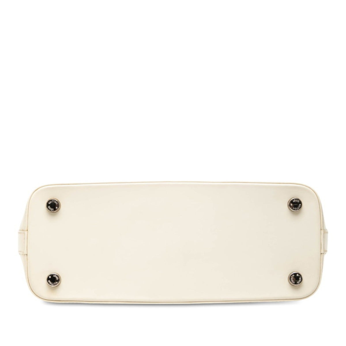 Louis Vuitton Lv Off White White Leather Handbag (Pre-Owned)
