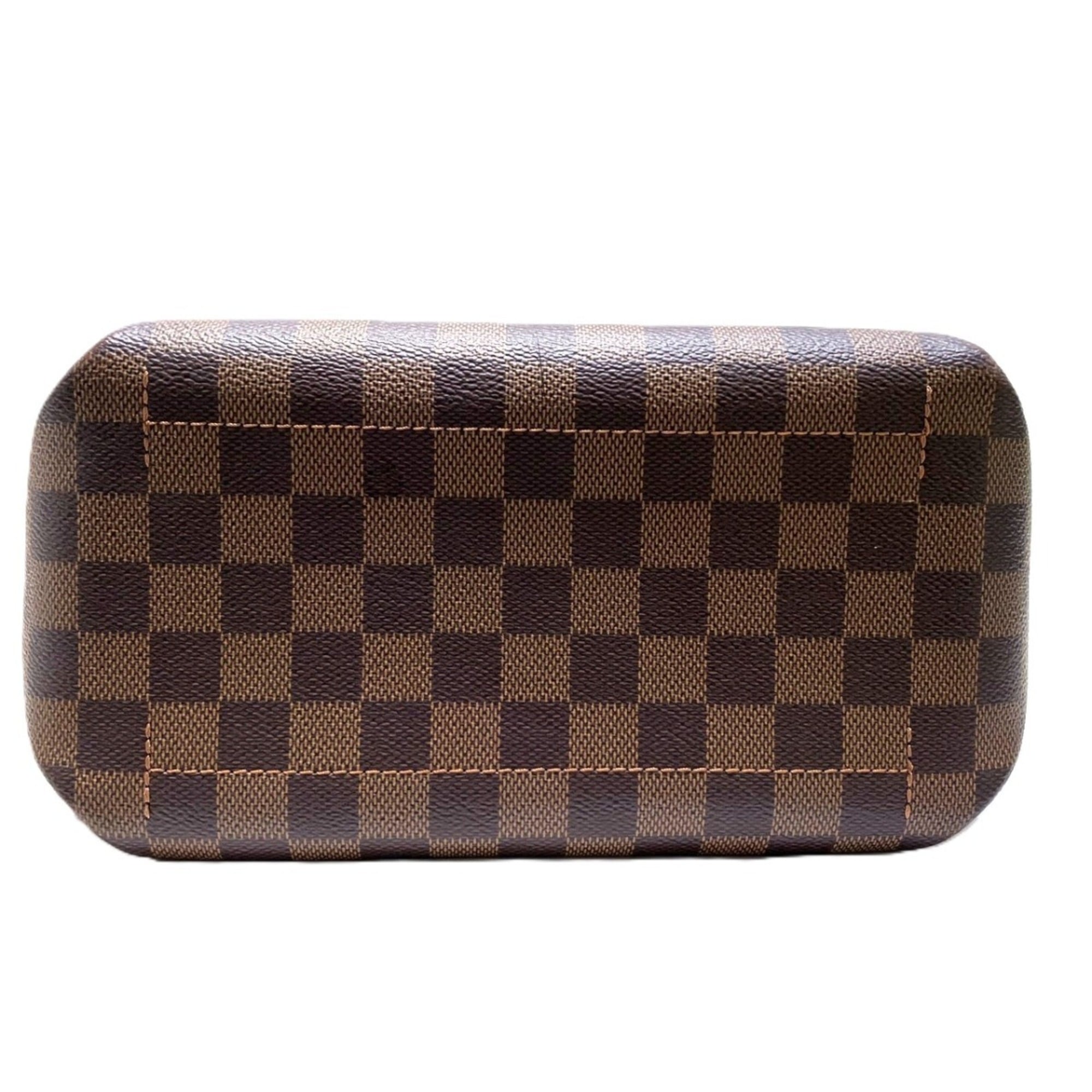 Louis Vuitton Brown Damier Canvas Handbag Pouch (Pre-Owned)