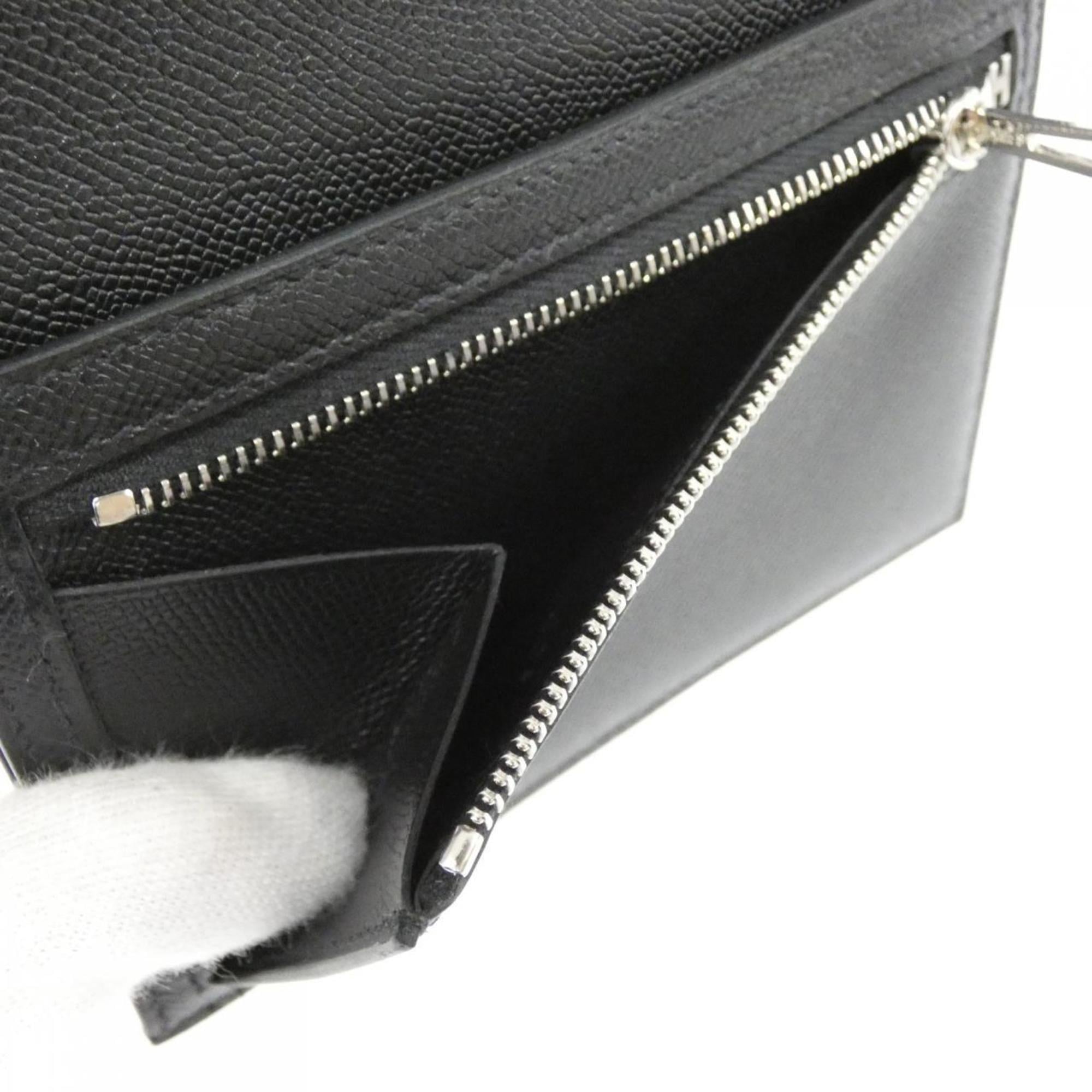 Hermes Bearn Black Wallet (Bi-Fold) (Pre-Owned)