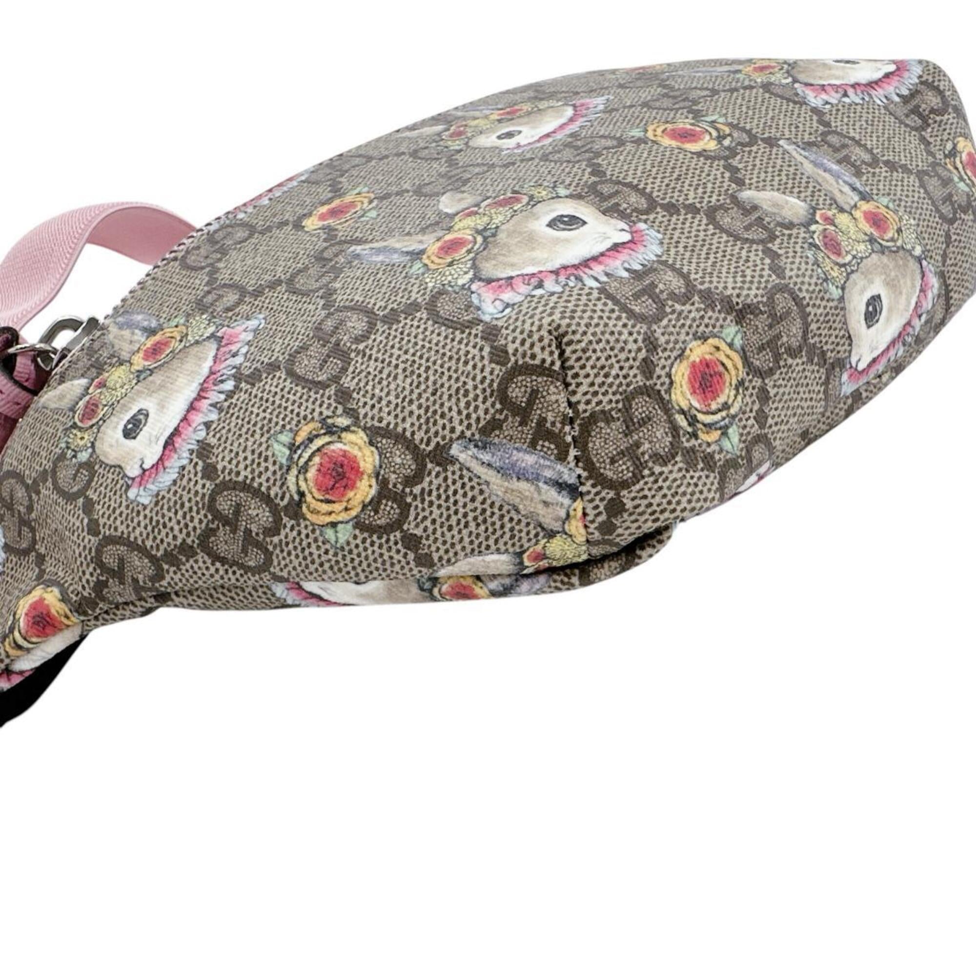 Gucci Beige Gg Supreme Fanny Pack (Pre-Owned)