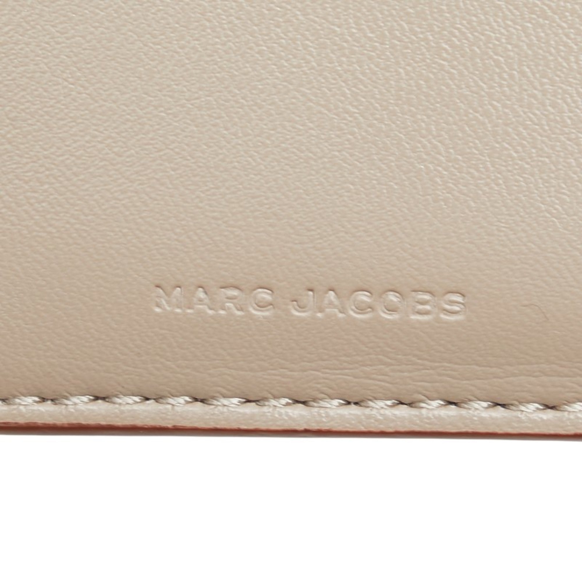 Marc Jacobs Brown Leather Wallet (Bi-Fold) (Pre-Owned)
