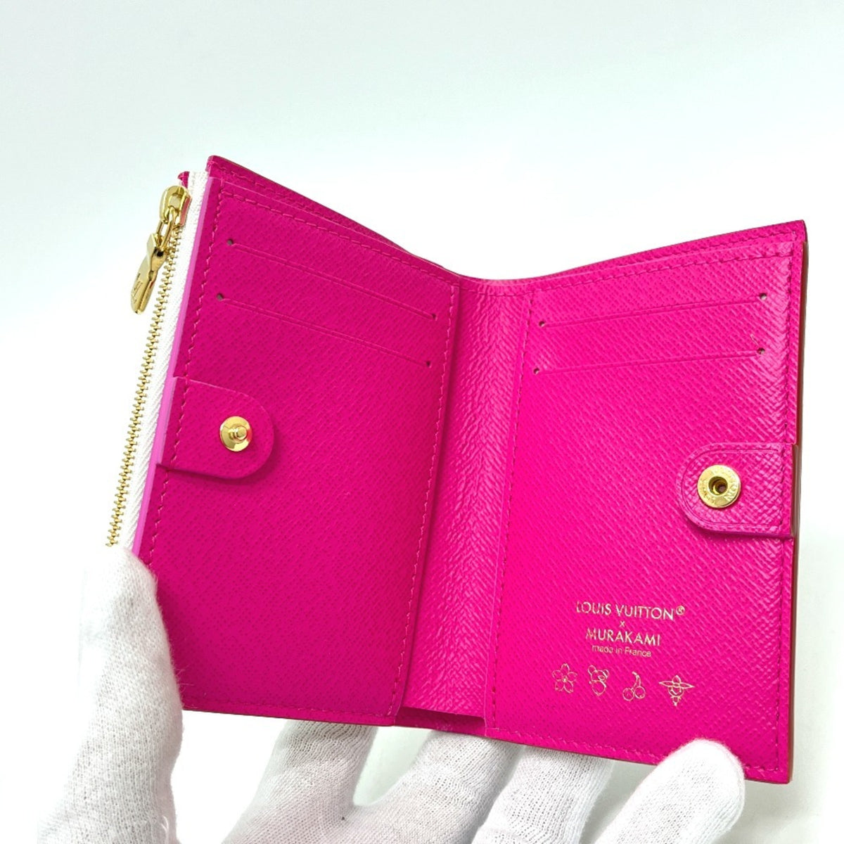 Louis Vuitton Blanc Monogram Monogram Multicolore Wallet (Bi-Fold) (Pre-Owned)