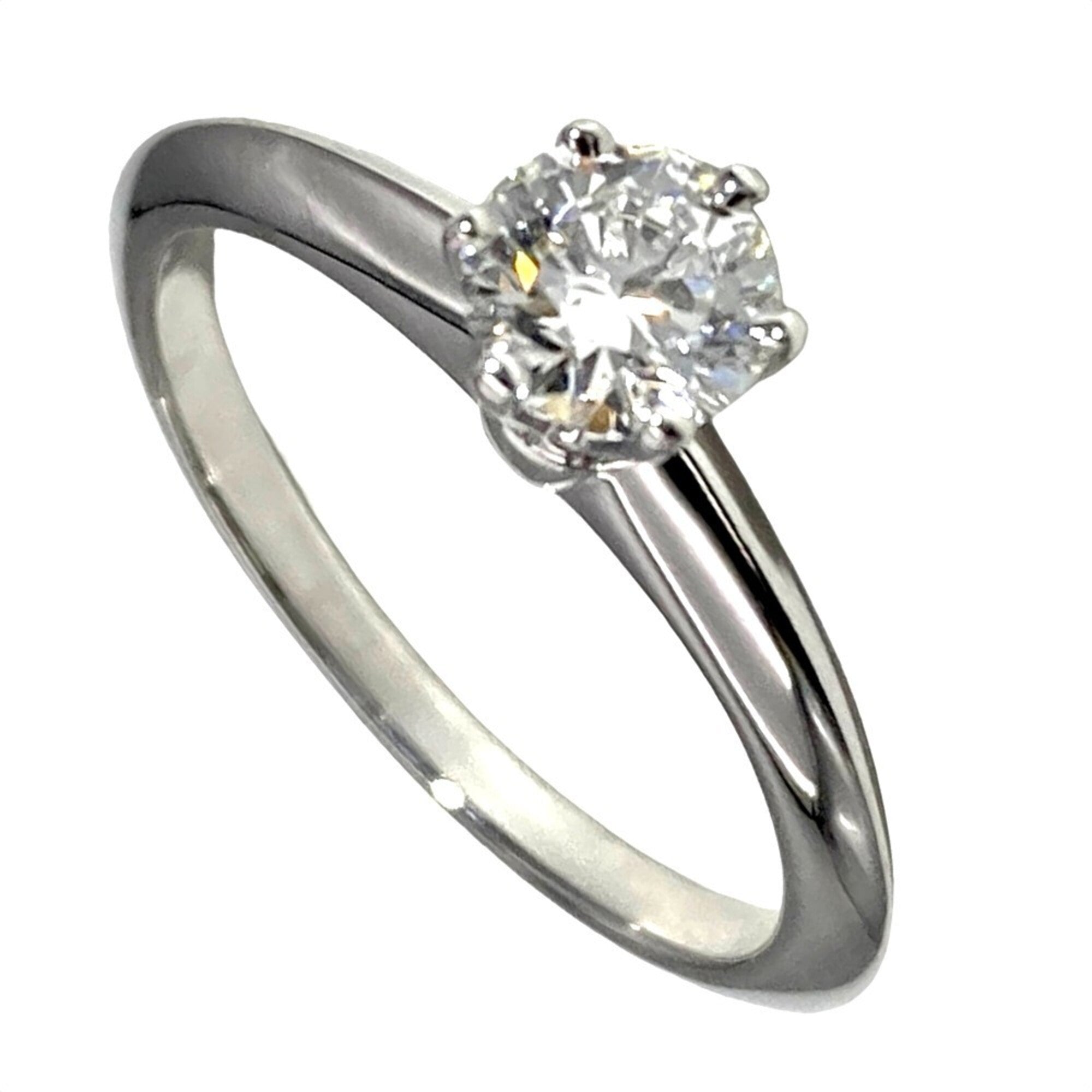 Tiffany Platinum 950 Band Ring (Pre-Owned)