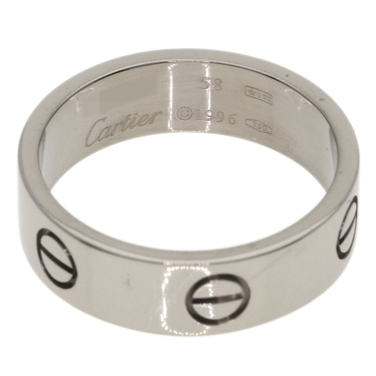 Cartier White Gold (18K) Band Ring (Pre-Owned)