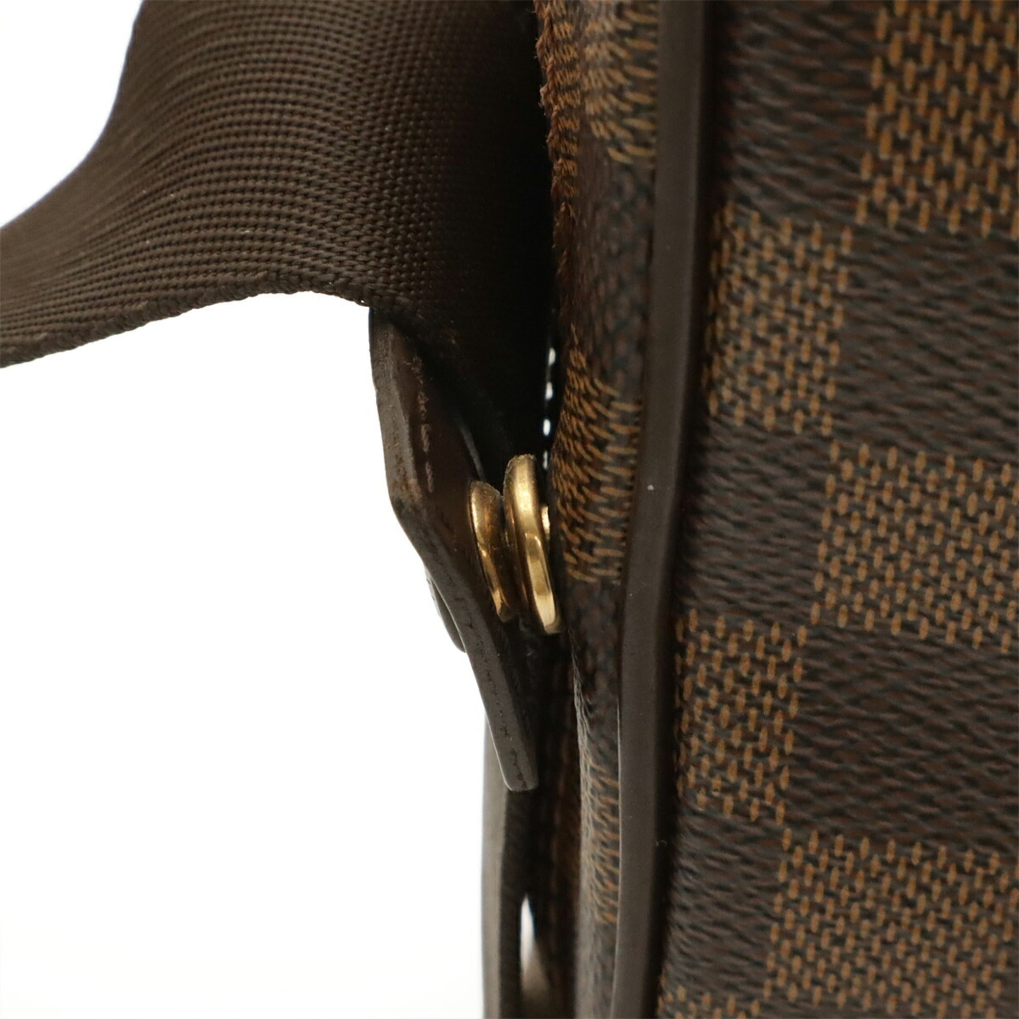 Louis Vuitton Brown Damier Canvas Pvc Pochette Shoulder Bag (Pre-Owned)