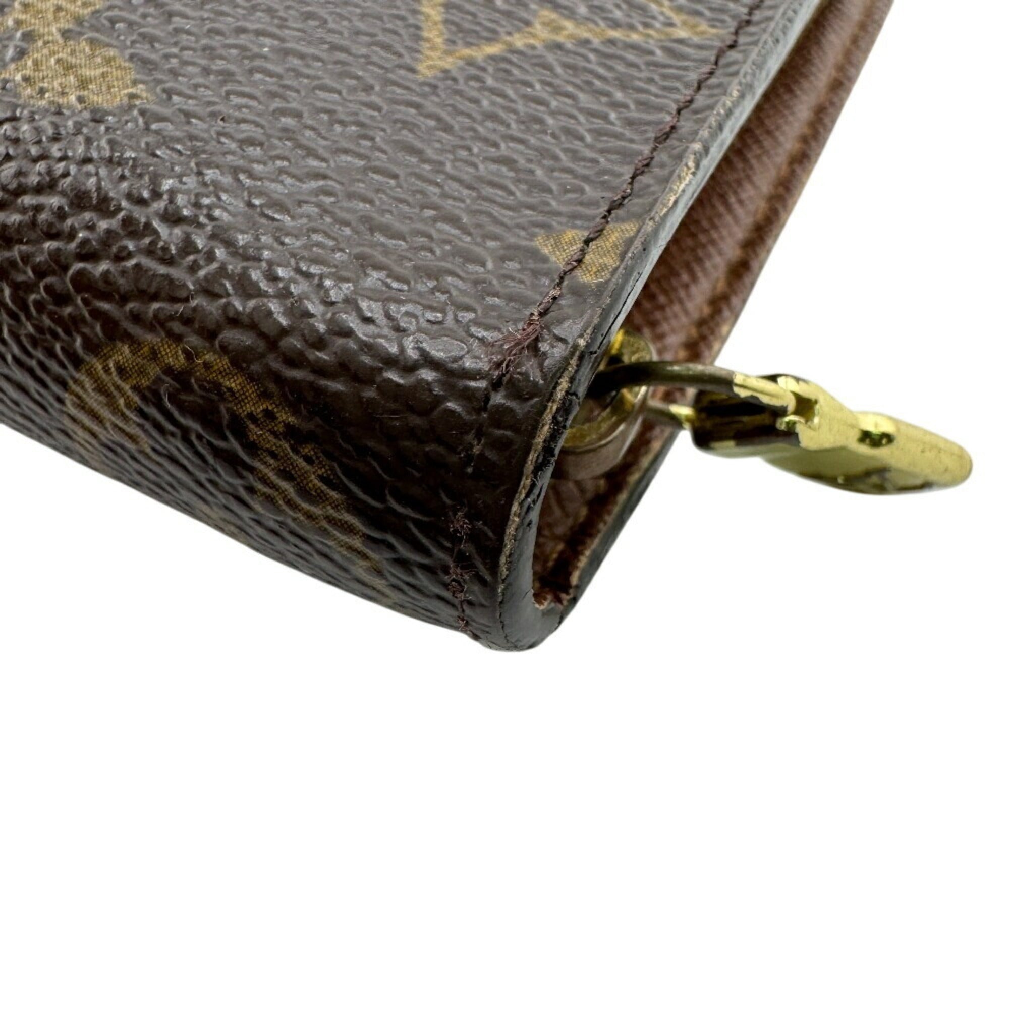 Louis Vuitton Brown Monogram Monogram Long Wallet (Bi-Fold) (Pre-Owned)