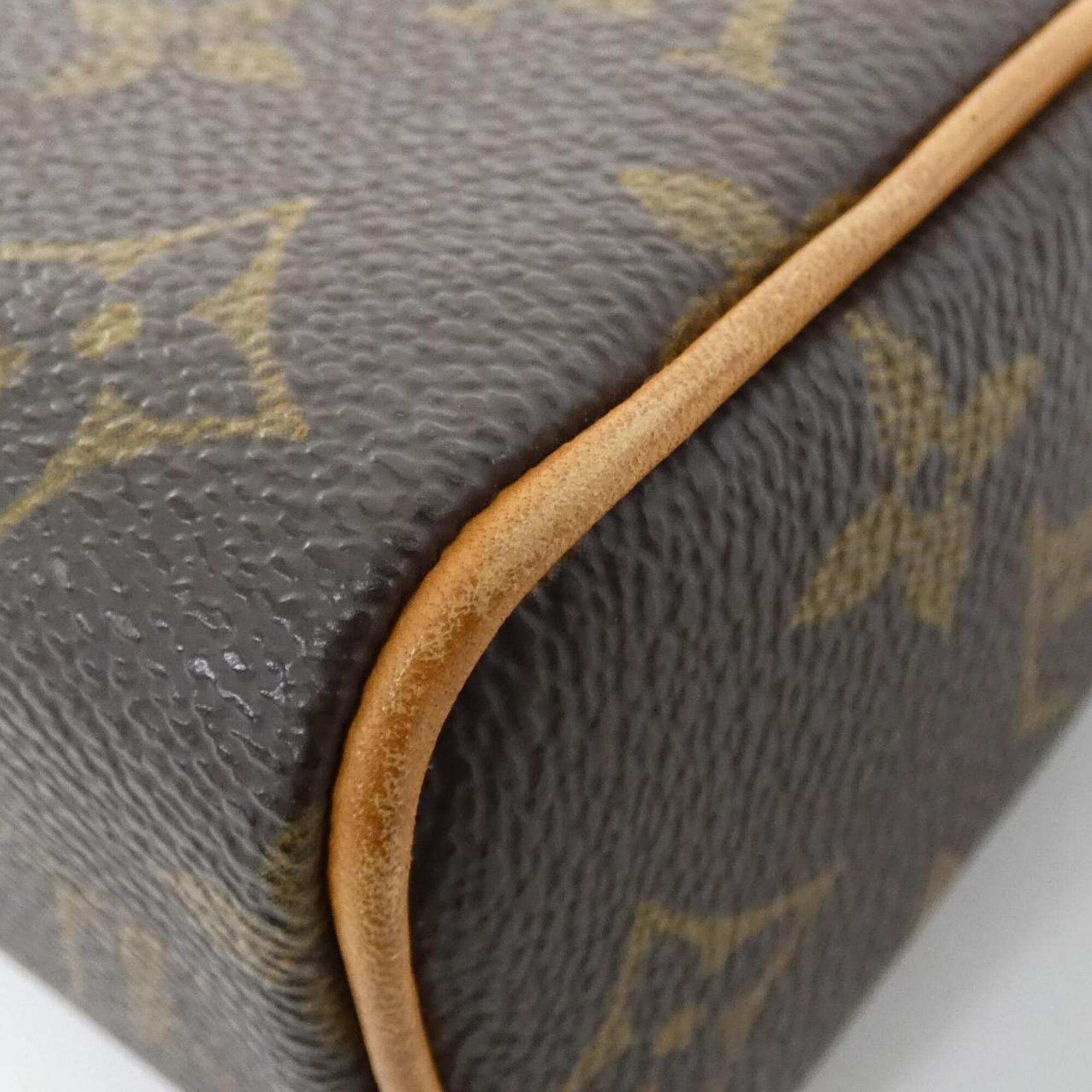 Louis Vuitton Brown Coated Canvas Handbag (Pre-Owned)